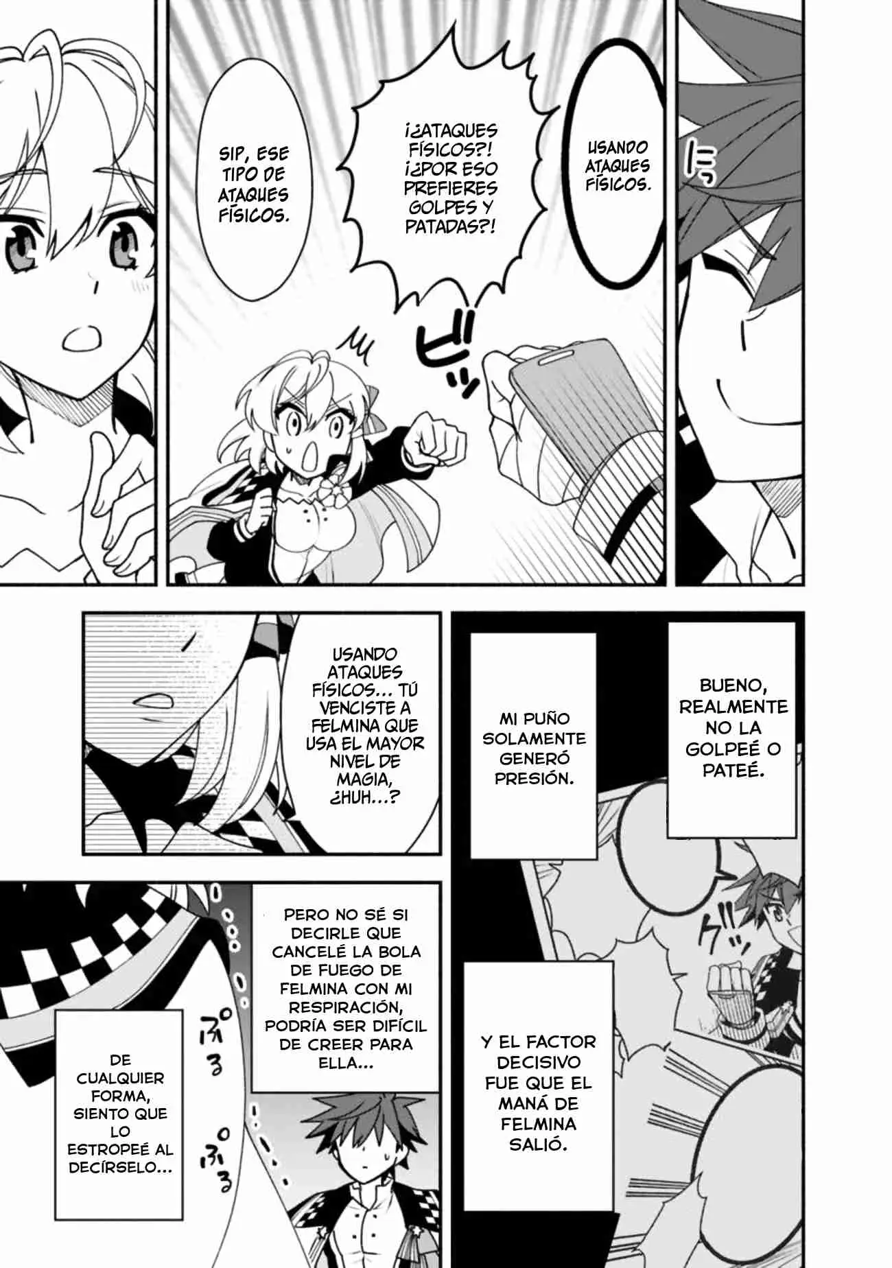 Doryoku Shisugita Sekai Saikyou no Butouka ha, Mahou Sekai wo Yoyuu de Ikinuku. (2018) - Capítulo 8 - Página 15 - LectorTMOo