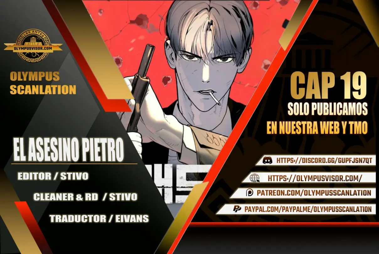 Pedro el asesino (El Asesino Pietro) (2023) - Capítulo 19 - Página 1 - LectorTMOo
