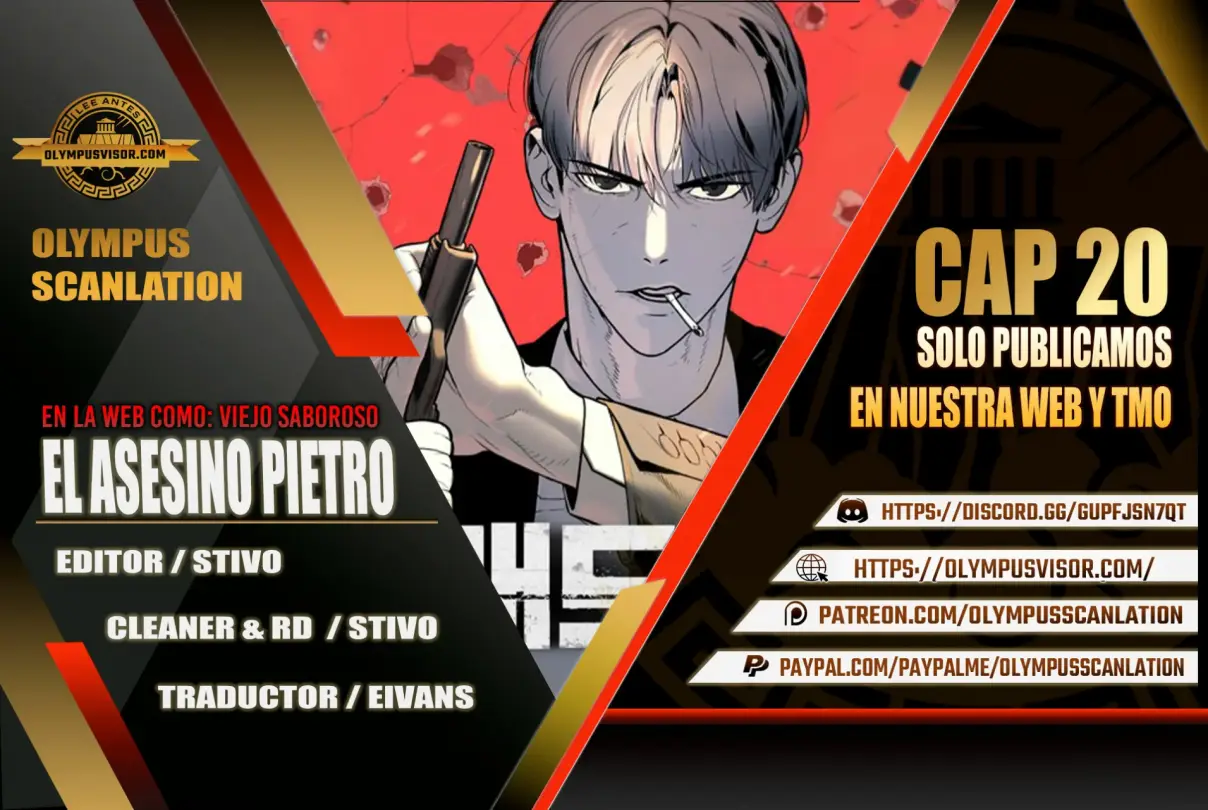 Pedro el asesino (El Asesino Pietro) (2023) - Capítulo 20 - Página 1 - LectorTMOo