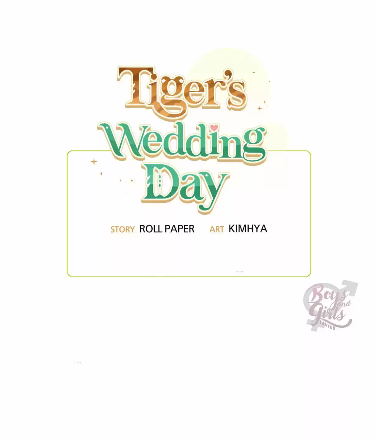El dia del matrimonio del tigre (Tiger's Wedding Day) - Capítulo 23 - Página 67 - LectorTMOo