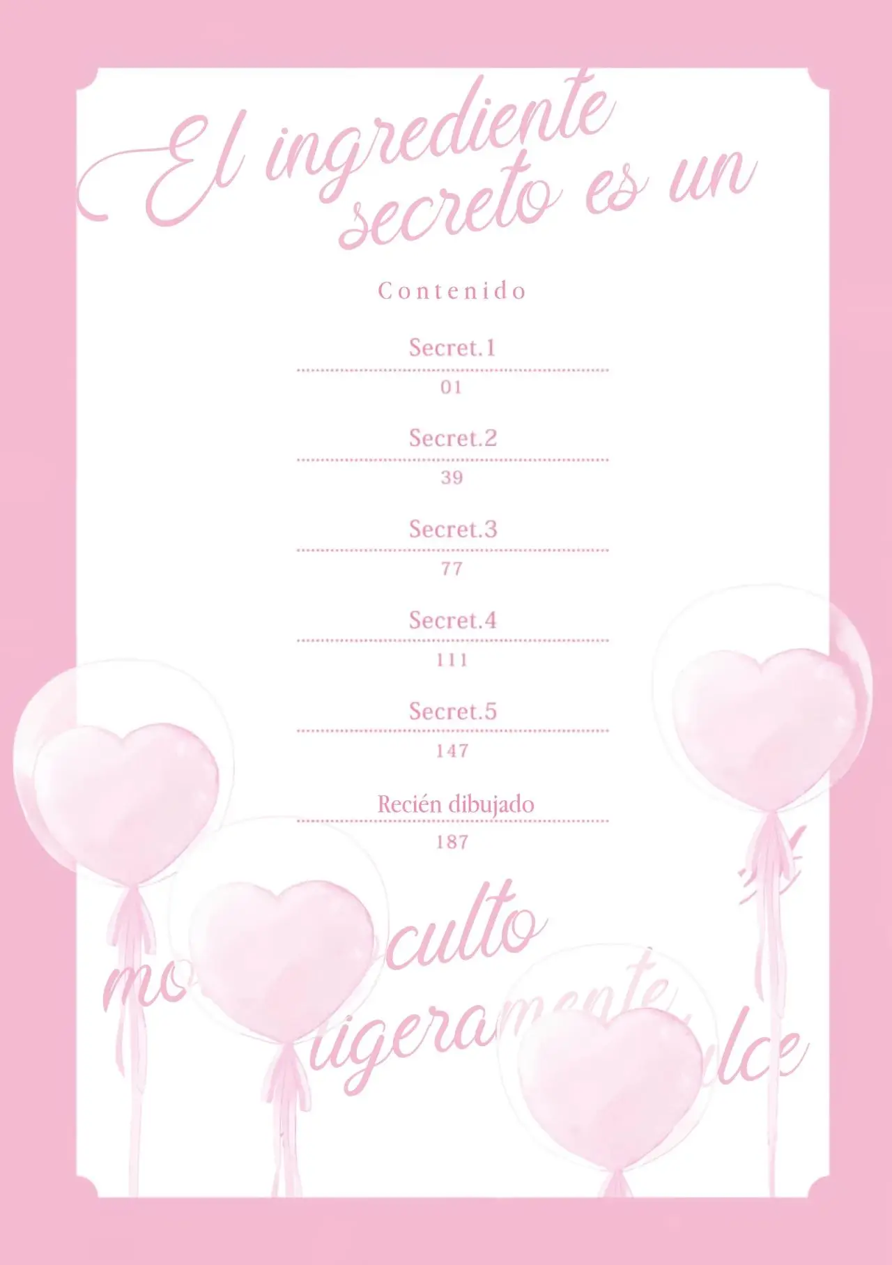El ingrediente secreto es un motivo oculto ligeramente dulce (2025) - Capítulo 1 - Página 8 - LectorTMOo