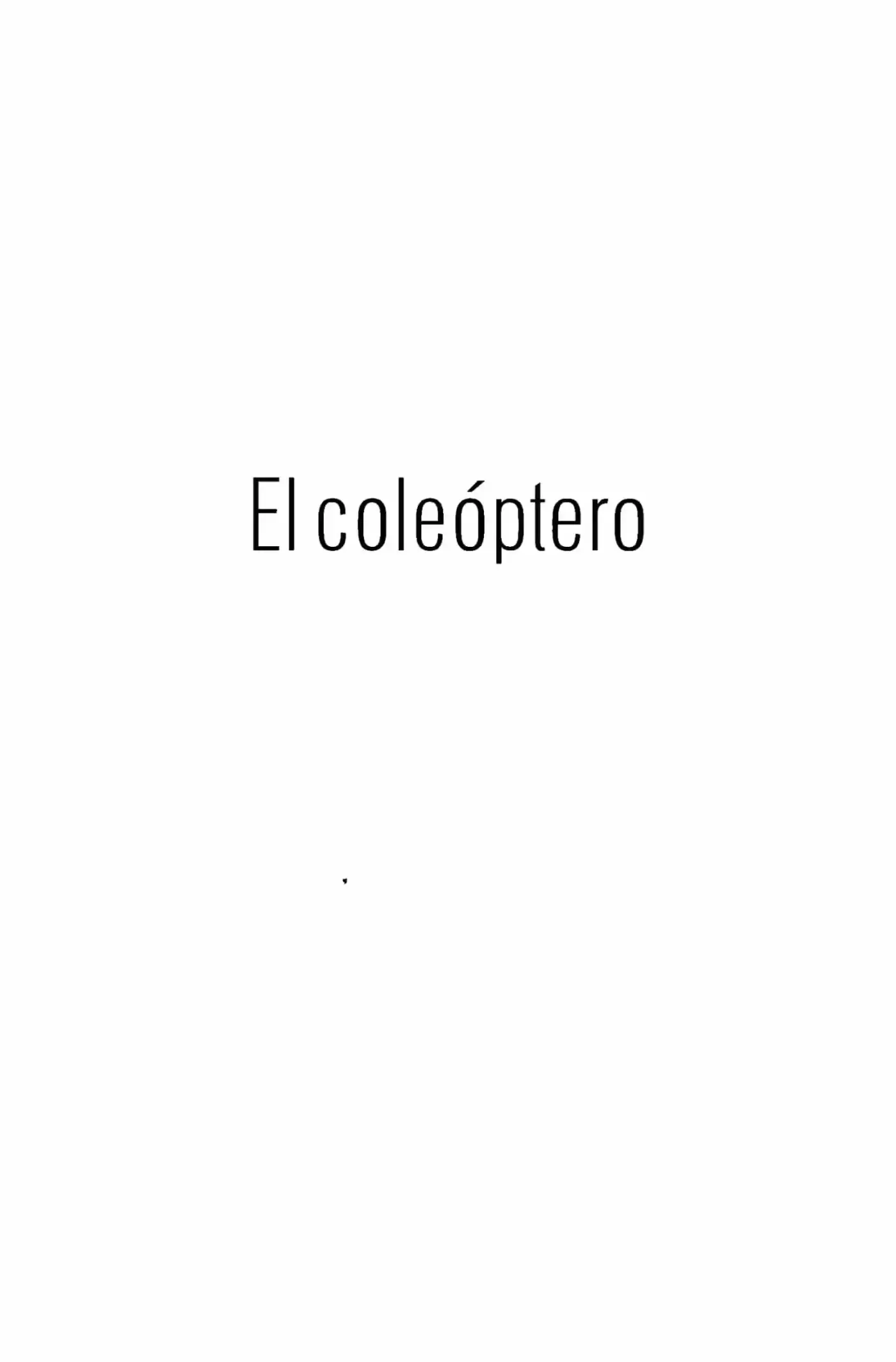 El Libro de los Insectos Humanos (1970) - Capítulo 3 - Página 1 - LectorTMOo
