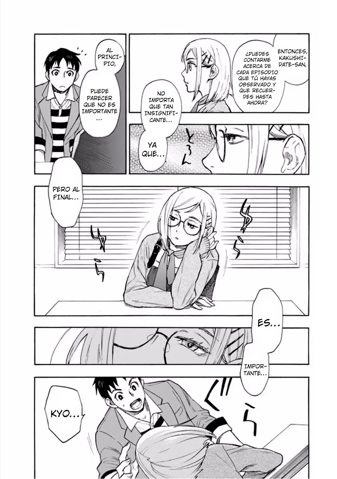 El memorandum de kyoko okitegami (2015) - Capítulo 1 - Página 35 - LectorTMOo