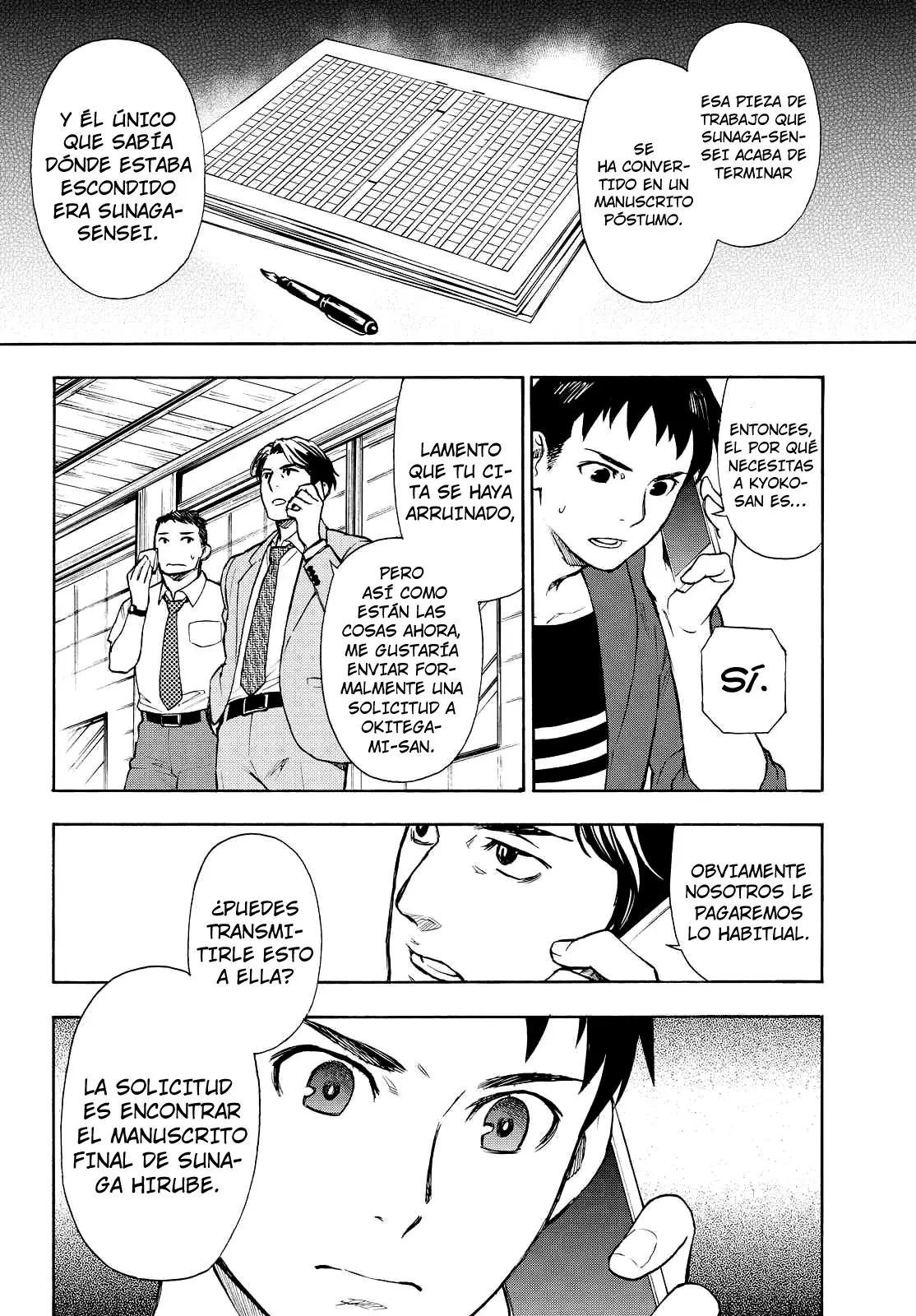 El memorandum de kyoko okitegami (2015) - Capítulo 3 - Página 10 - LectorTMOo