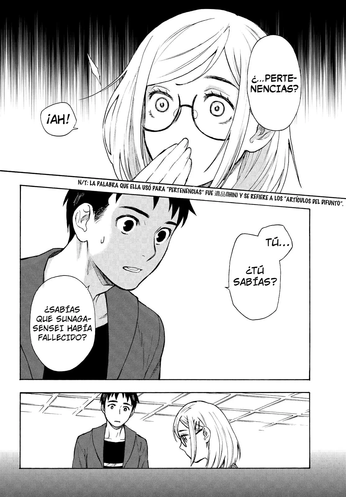 El memorandum de kyoko okitegami (2015) - Capítulo 3 - Página 36 - LectorTMOo
