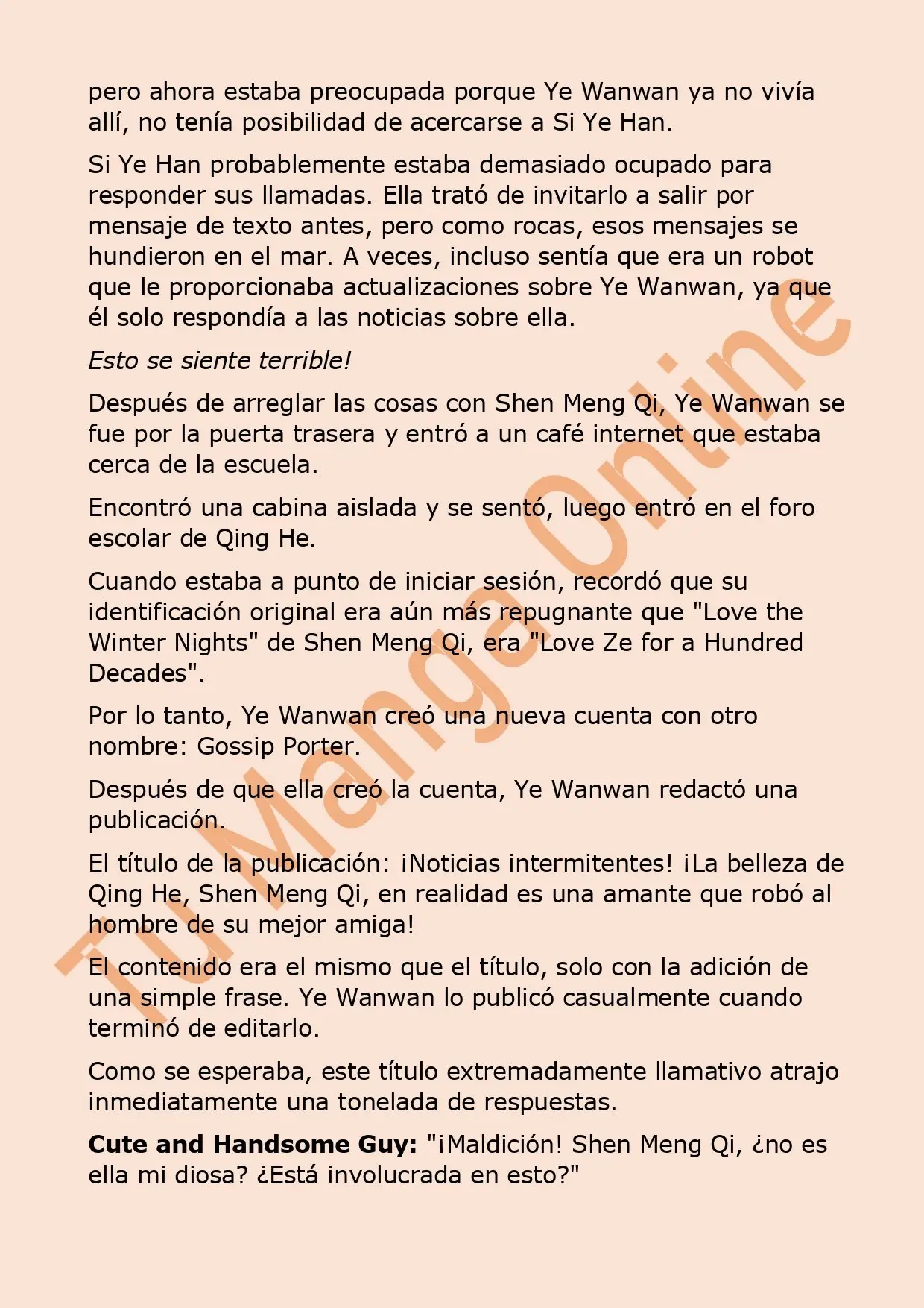 El perfecto amor secreto: La nueva esposa malvada es una pequeña dulzura. (2018) - Capítulo 103 - Página 3 - LectorTMOo