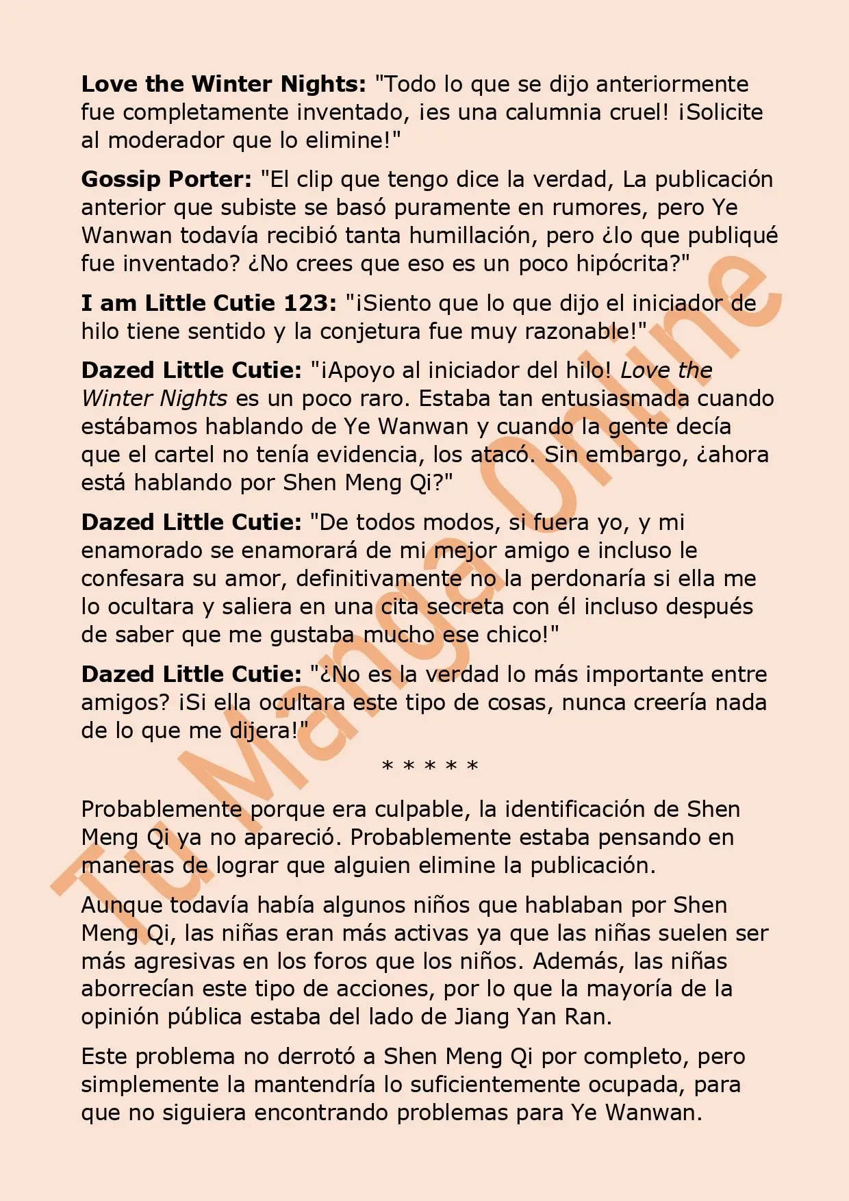El perfecto amor secreto: La nueva esposa malvada es una pequeña dulzura. (2018) - Capítulo 105 - Página 3 - LectorTMOo
