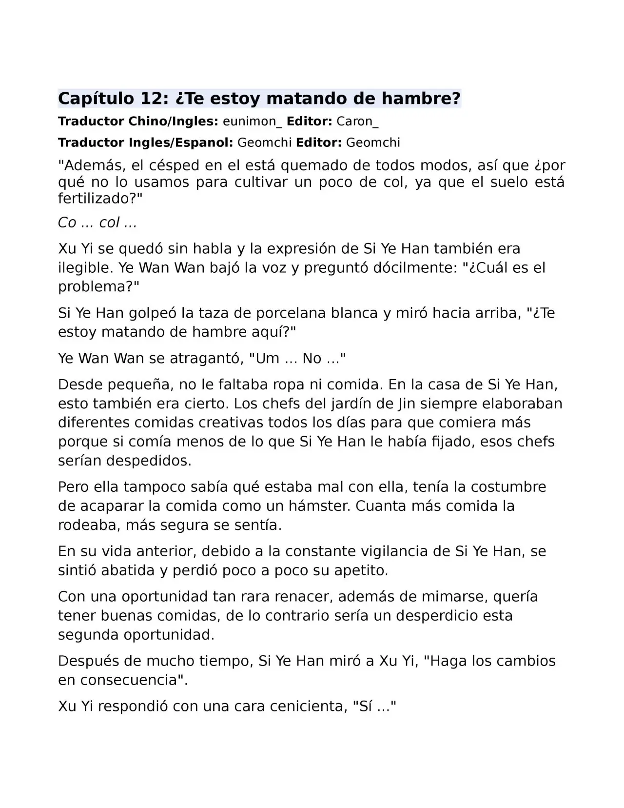 El perfecto amor secreto: La nueva esposa malvada es una pequeña dulzura. (2018) - Capítulo 12 - Página 1 - LectorTMOo