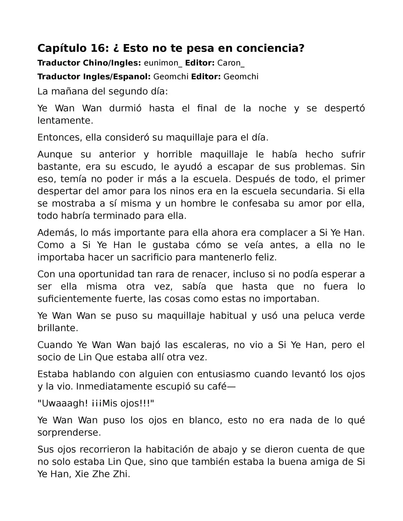El perfecto amor secreto: La nueva esposa malvada es una pequeña dulzura. (2018) - Capítulo 16 - Página 1 - LectorTMOo
