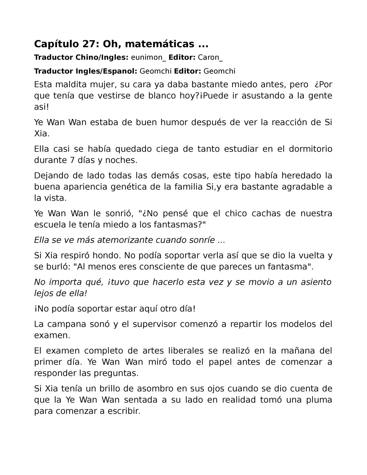 El perfecto amor secreto: La nueva esposa malvada es una pequeña dulzura. (2018) - Capítulo 27 - Página 1 - LectorTMOo