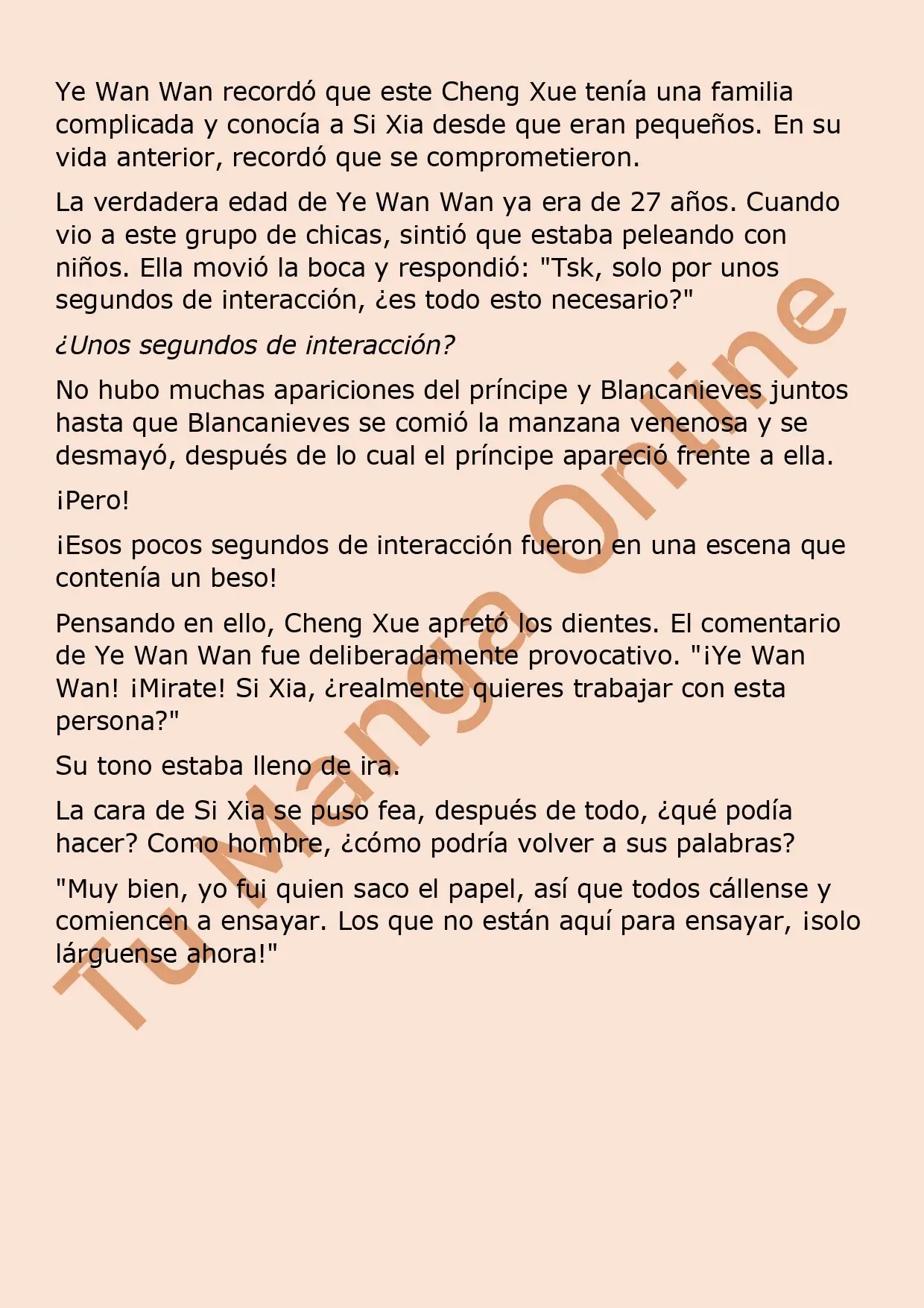 El perfecto amor secreto: La nueva esposa malvada es una pequeña dulzura. (2018) - Capítulo 49 - Página 4 - LectorTMOo
