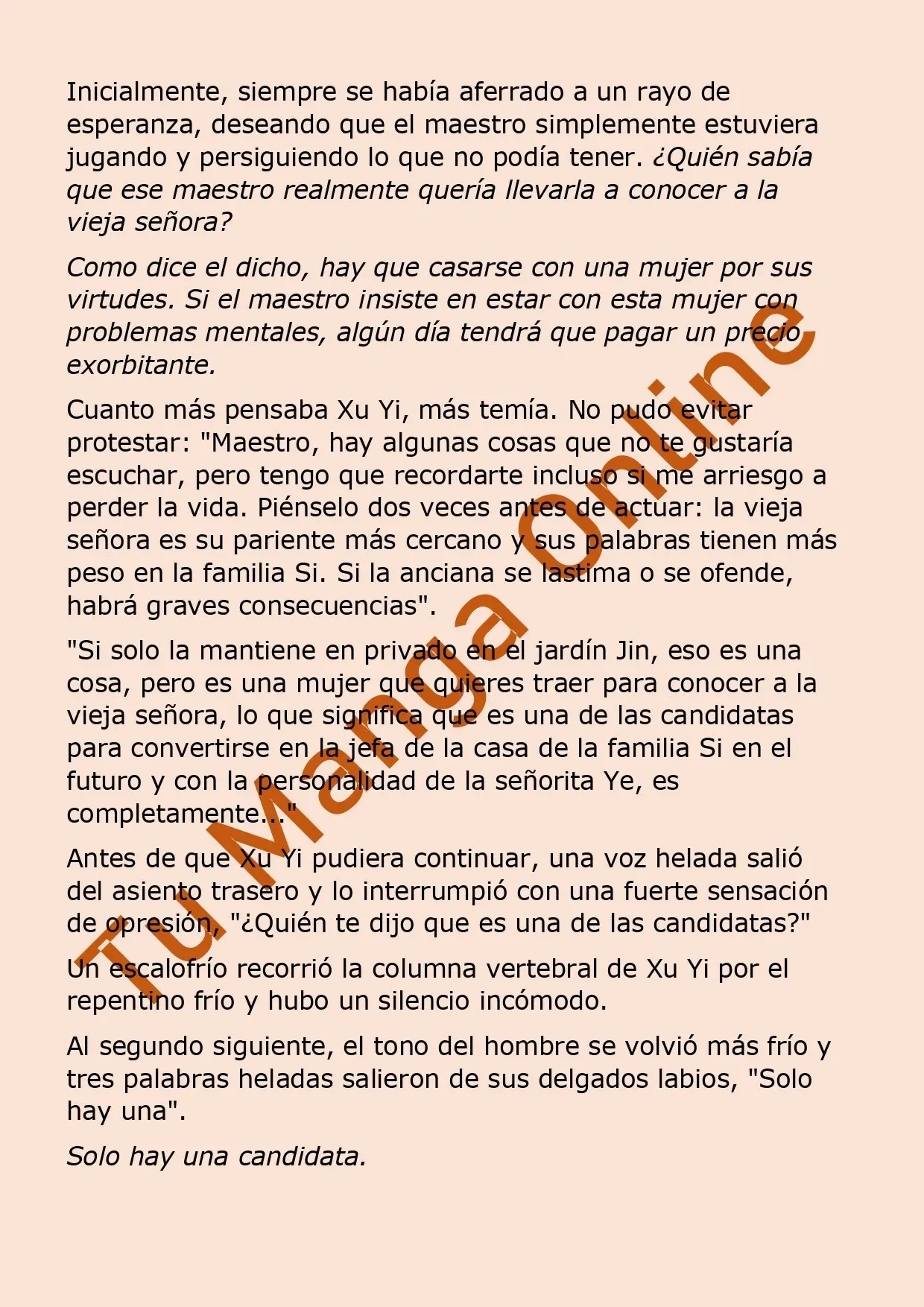 El perfecto amor secreto: La nueva esposa malvada es una pequeña dulzura. (2018) - Capítulo 53 - Página 3 - LectorTMOo