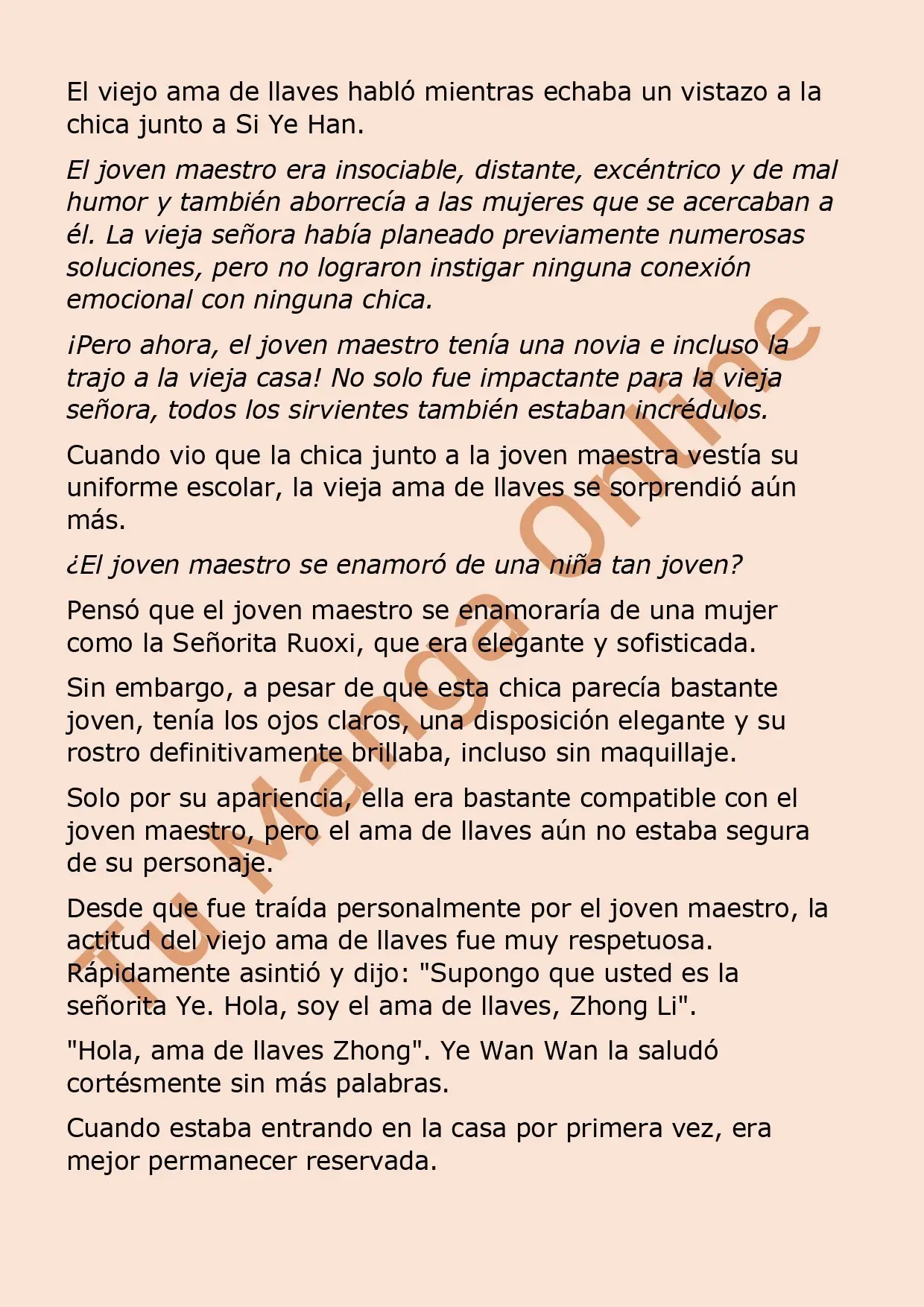 El perfecto amor secreto: La nueva esposa malvada es una pequeña dulzura. (2018) - Capítulo 55 - Página 3 - LectorTMOo