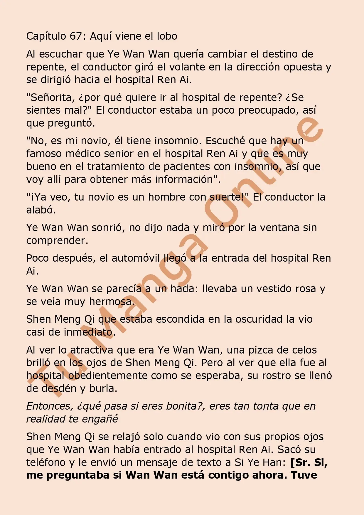 El perfecto amor secreto: La nueva esposa malvada es una pequeña dulzura. (2018) - Capítulo 67 - Página 2 - LectorTMOo