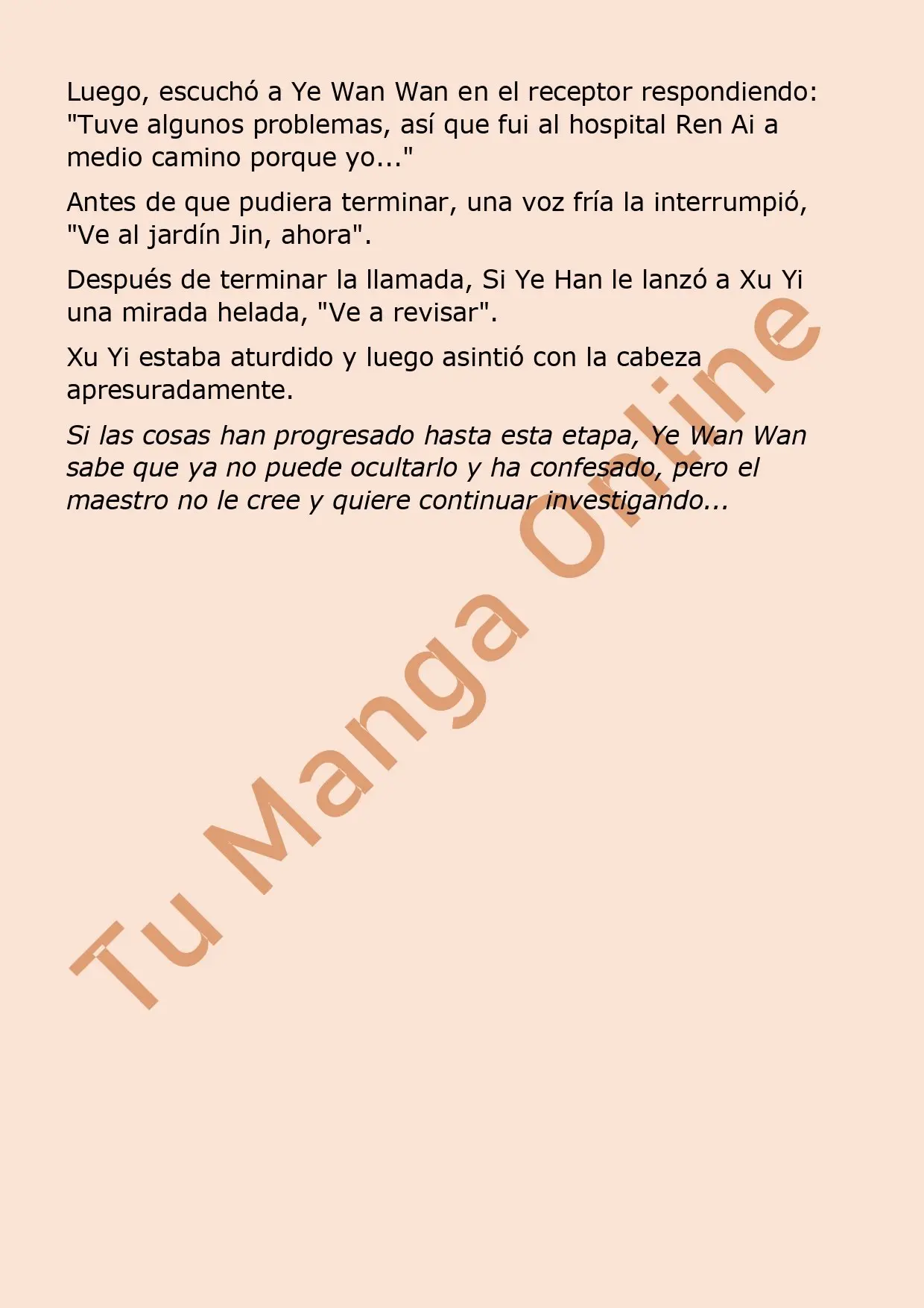 El perfecto amor secreto: La nueva esposa malvada es una pequeña dulzura. (2018) - Capítulo 67 - Página 5 - LectorTMOo