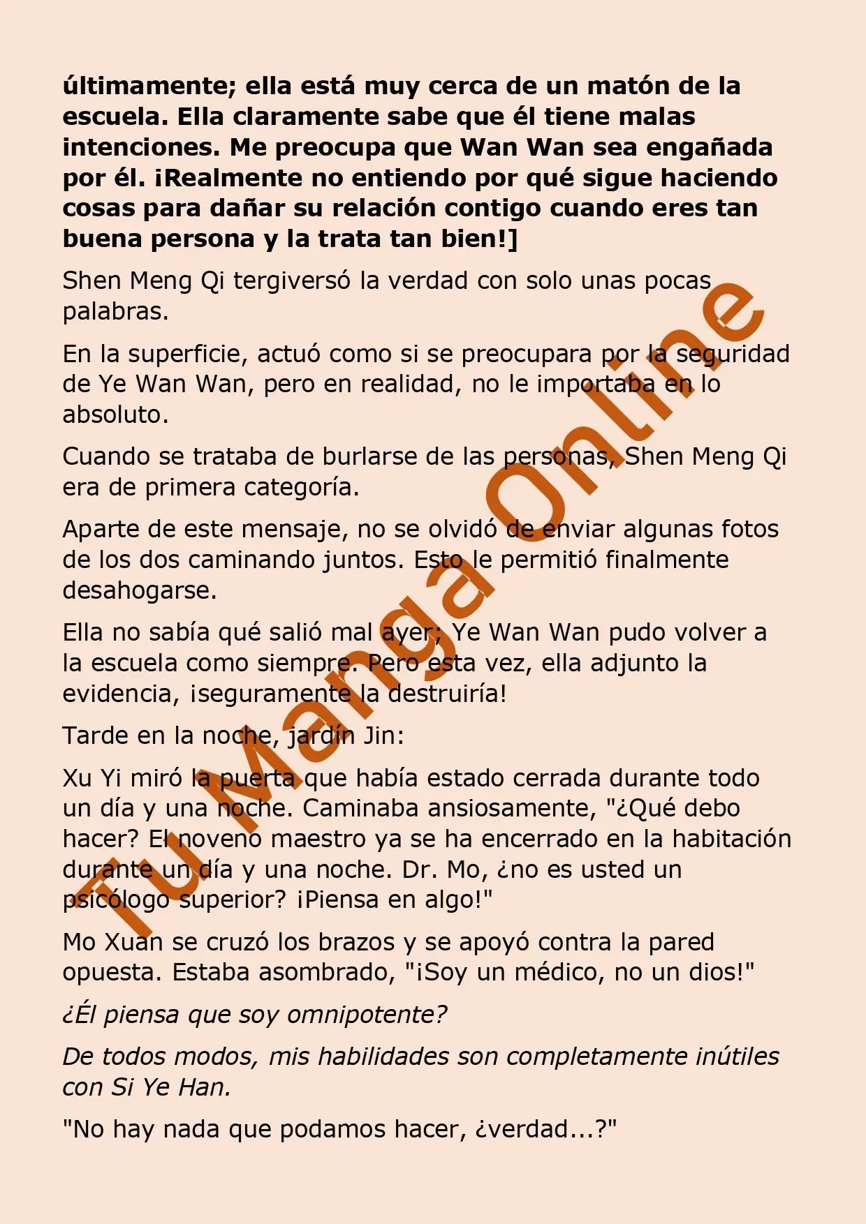 El perfecto amor secreto: La nueva esposa malvada es una pequeña dulzura. (2018) - Capítulo 86 - Página 3 - LectorTMOo