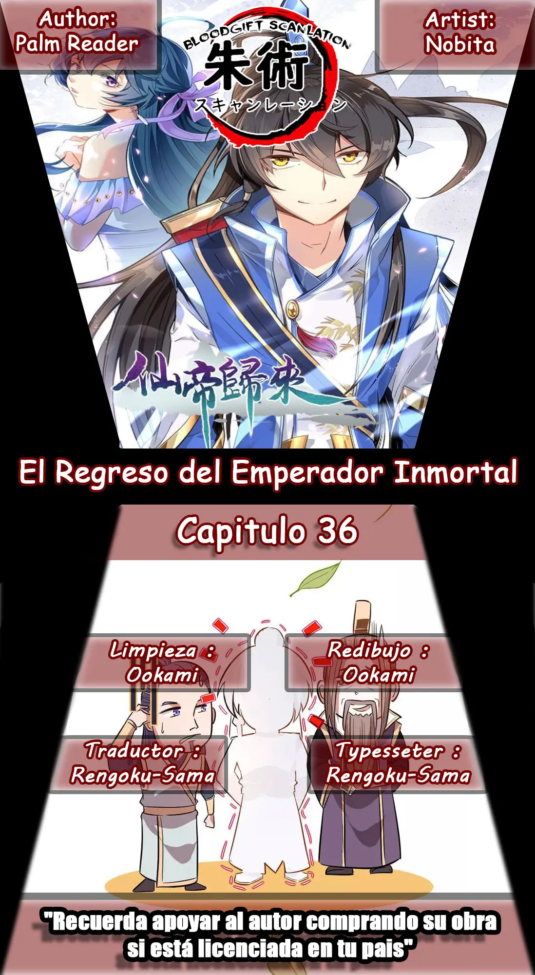 El Regreso del Emperador Inmortal (2019) - Capítulo 36 - Página 1 - LectorTMOo
