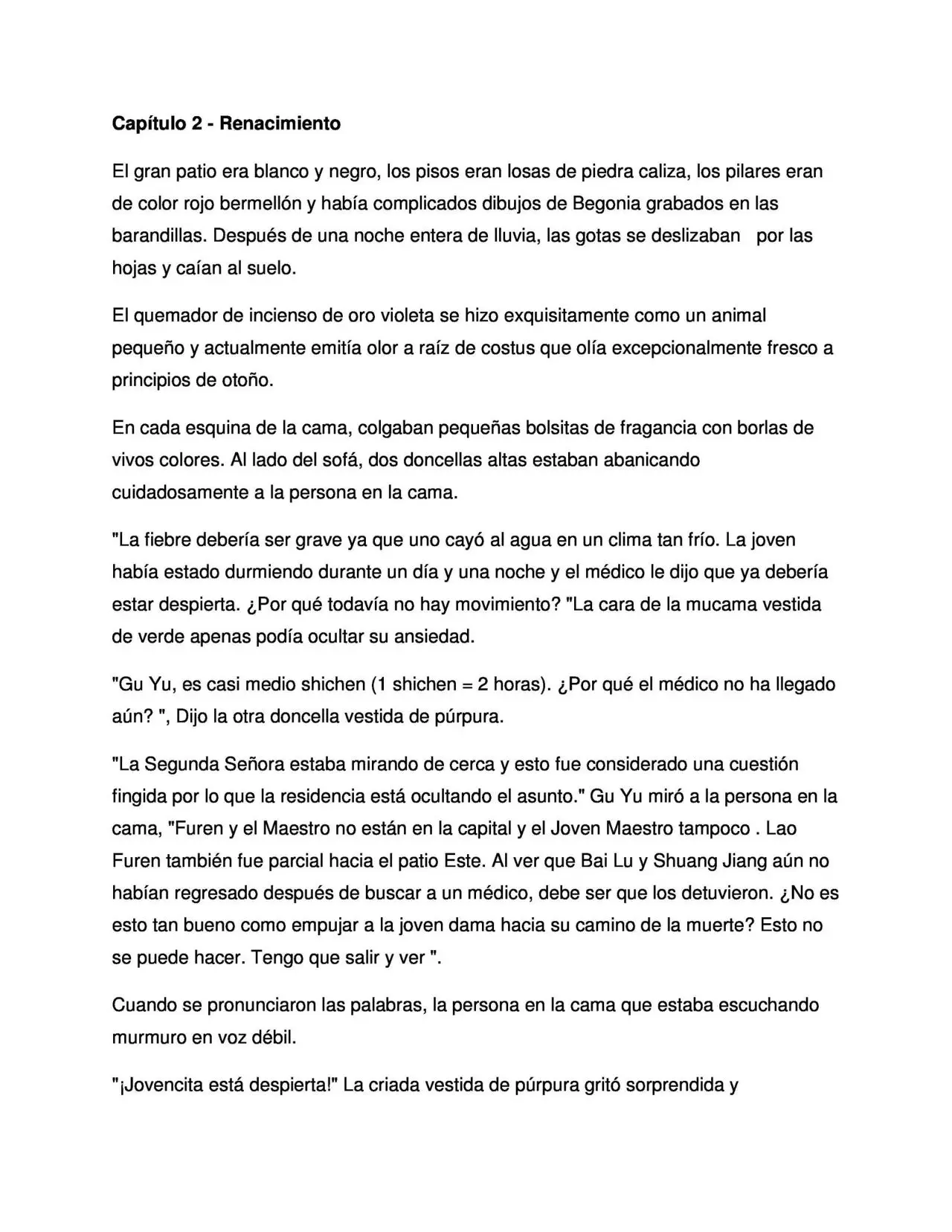 EL RENACIMIENTO DE LA MALVADA EMPERATRIZ DEL LINAJE MILITAR. (2016) - Capítulo 2 - Página 1 - LectorTMOo