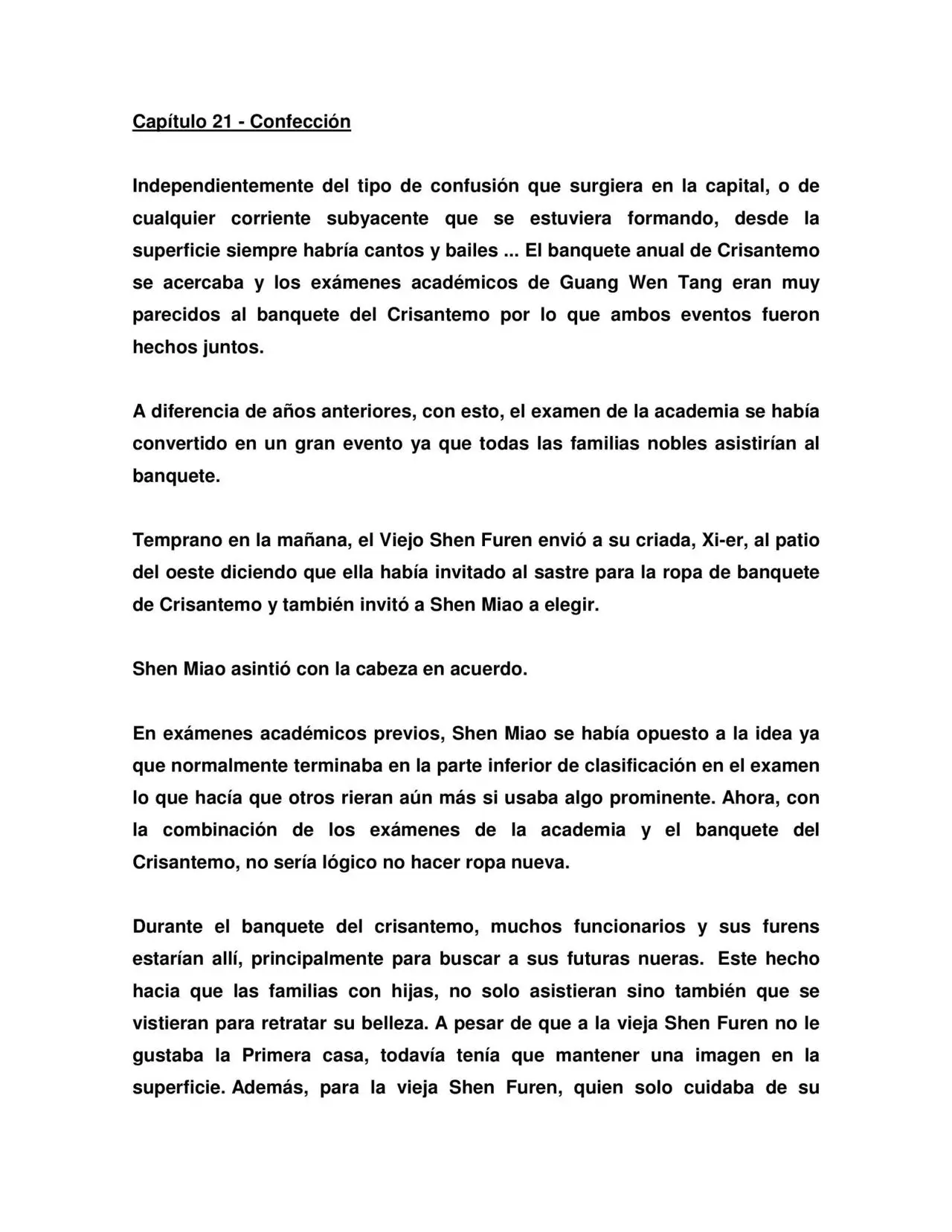 EL RENACIMIENTO DE LA MALVADA EMPERATRIZ DEL LINAJE MILITAR. (2016) - Capítulo 21 - Página 1 - LectorTMOo
