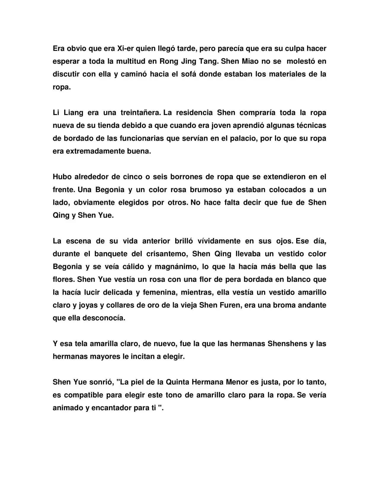 EL RENACIMIENTO DE LA MALVADA EMPERATRIZ DEL LINAJE MILITAR. (2016) - Capítulo 21 - Página 5 - LectorTMOo