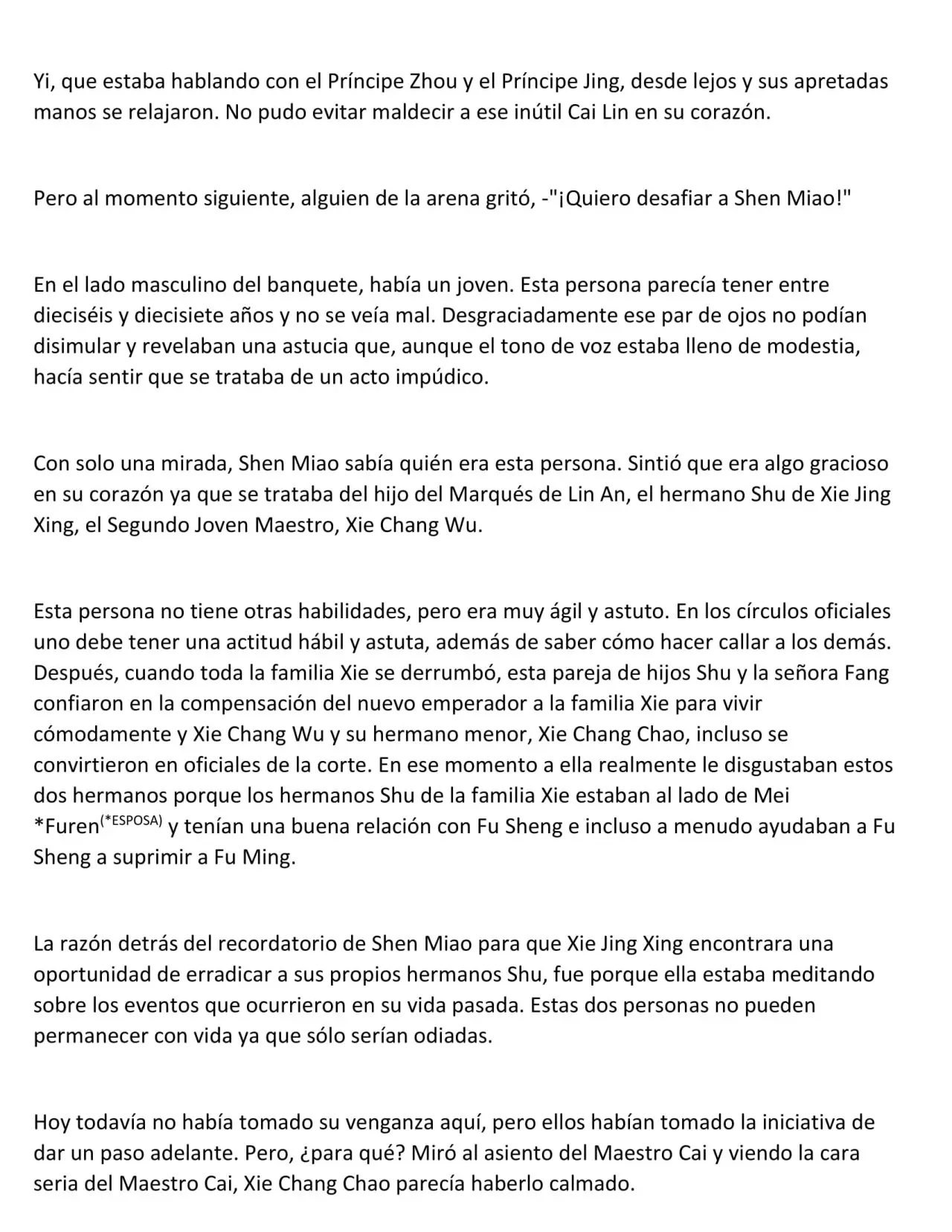 EL RENACIMIENTO DE LA MALVADA EMPERATRIZ DEL LINAJE MILITAR. (2016) - Capítulo 49 - Página 4 - LectorTMOo
