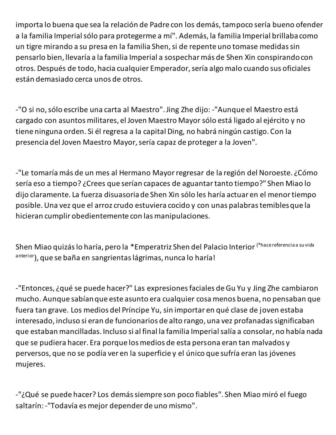 EL RENACIMIENTO DE LA MALVADA EMPERATRIZ DEL LINAJE MILITAR. (2016) - Capítulo 55 - Página 4 - LectorTMOo