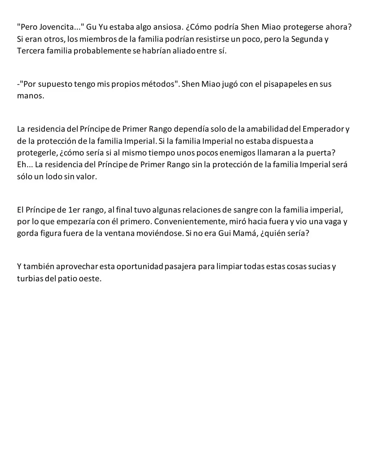 EL RENACIMIENTO DE LA MALVADA EMPERATRIZ DEL LINAJE MILITAR. (2016) - Capítulo 55 - Página 5 - LectorTMOo