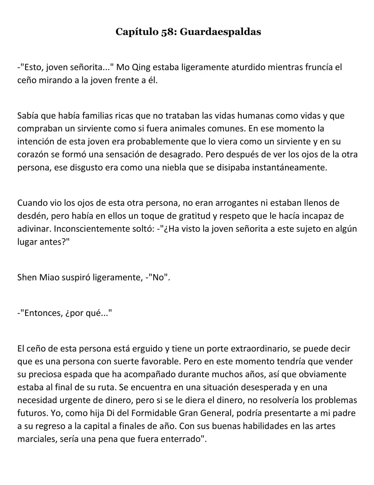 EL RENACIMIENTO DE LA MALVADA EMPERATRIZ DEL LINAJE MILITAR. (2016) - Capítulo 58 - Página 1 - LectorTMOo