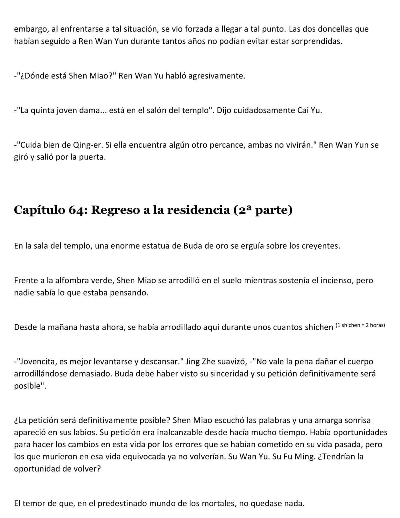 EL RENACIMIENTO DE LA MALVADA EMPERATRIZ DEL LINAJE MILITAR. (2016) - Capítulo 64 - Página 9 - LectorTMOo