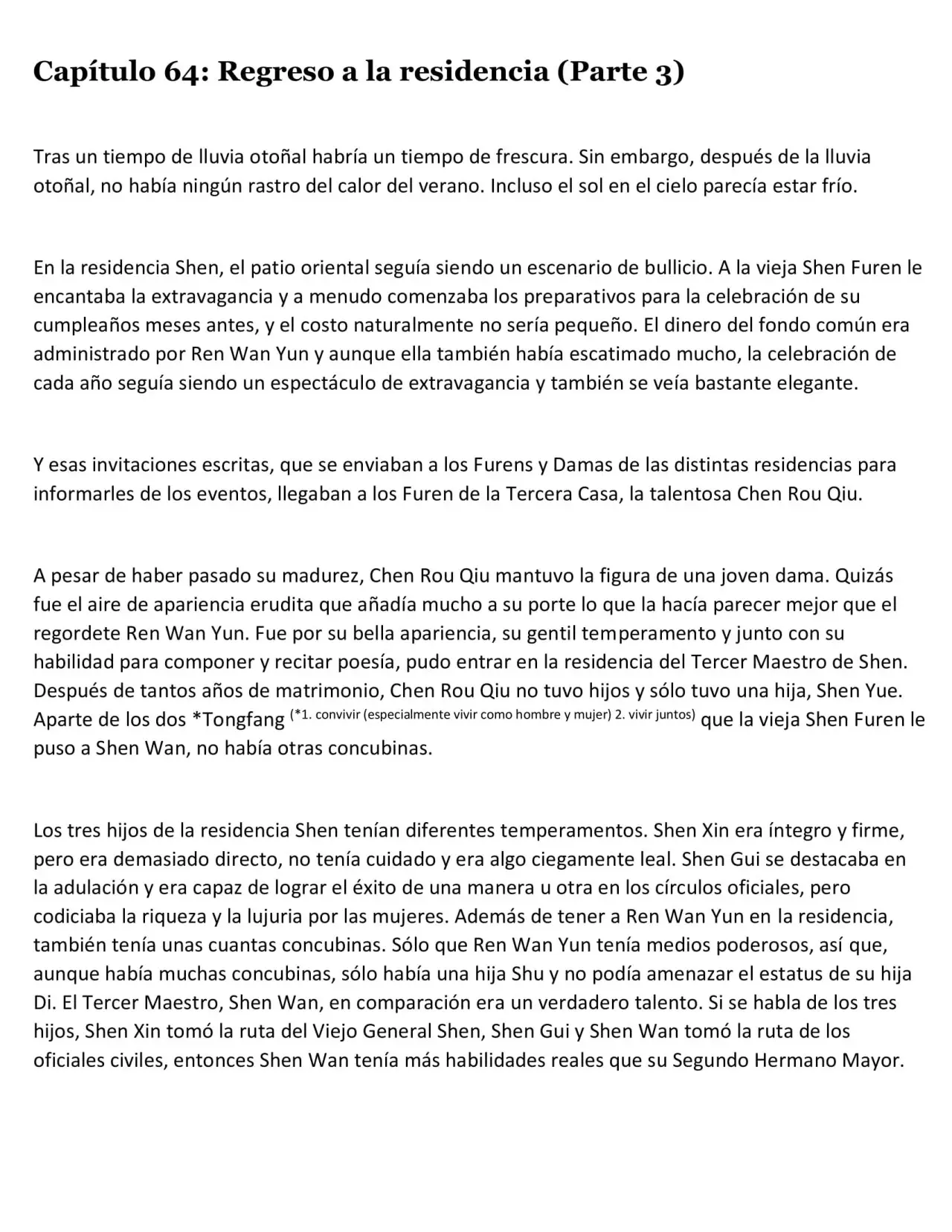 EL RENACIMIENTO DE LA MALVADA EMPERATRIZ DEL LINAJE MILITAR. (2016) - Capítulo 64 - Página 17 - LectorTMOo