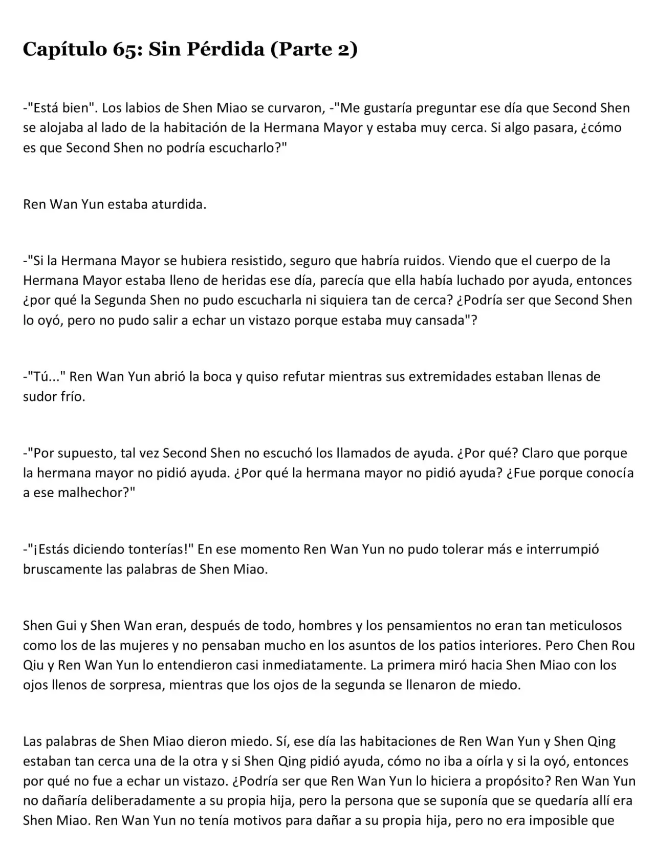 EL RENACIMIENTO DE LA MALVADA EMPERATRIZ DEL LINAJE MILITAR. (2016) - Capítulo 65 - Página 7 - LectorTMOo