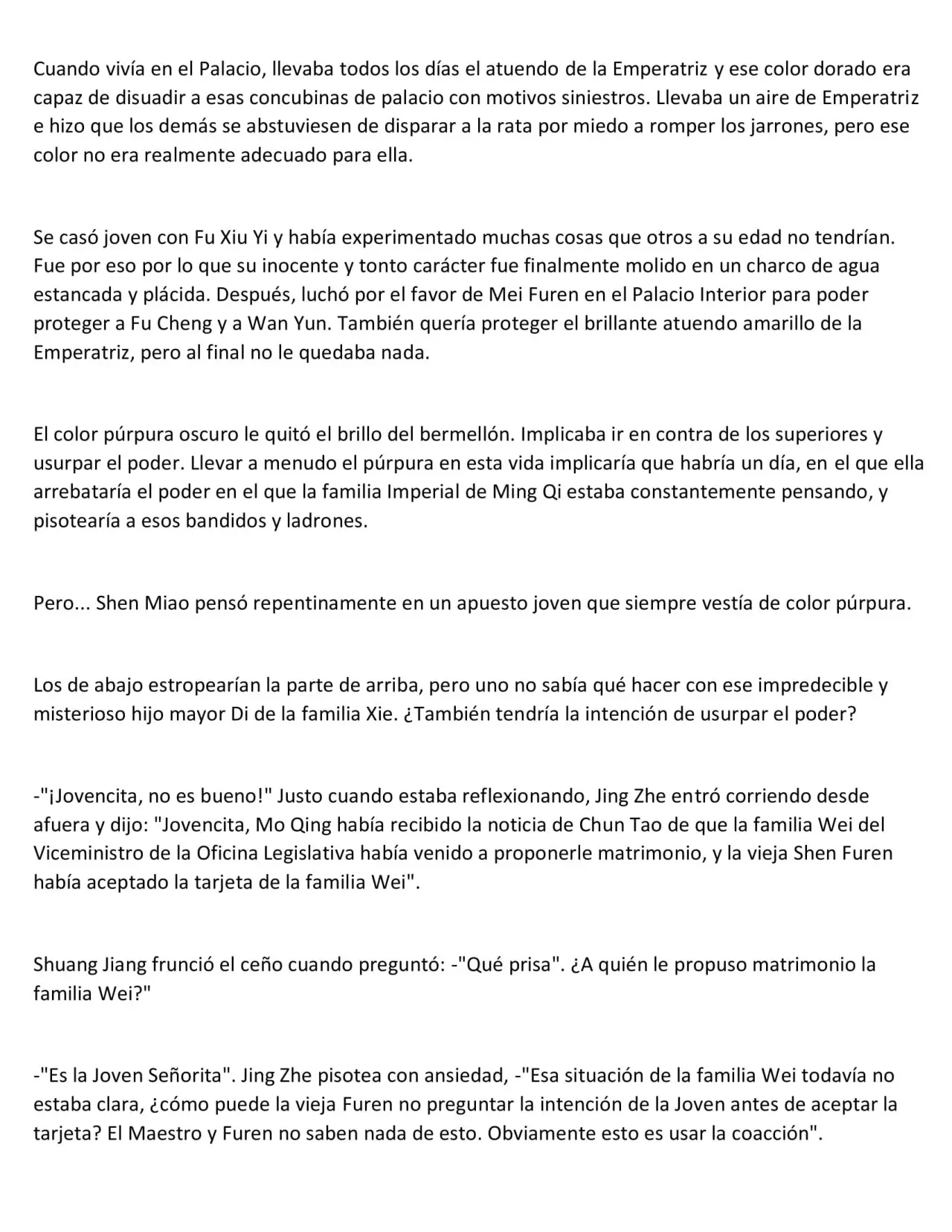 EL RENACIMIENTO DE LA MALVADA EMPERATRIZ DEL LINAJE MILITAR. (2016) - Capítulo 68 - Página 6 - LectorTMOo