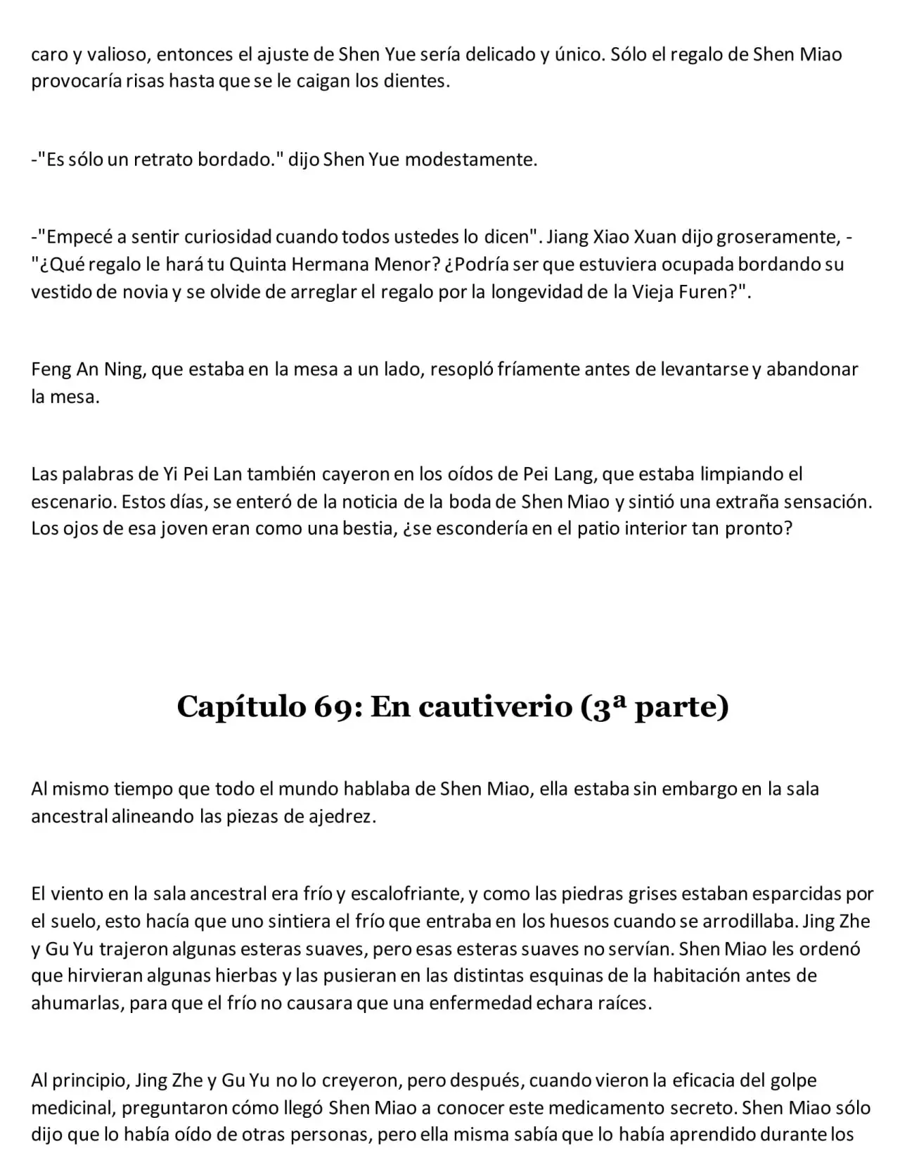 EL RENACIMIENTO DE LA MALVADA EMPERATRIZ DEL LINAJE MILITAR. (2016) - Capítulo 69 - Página 10 - LectorTMOo