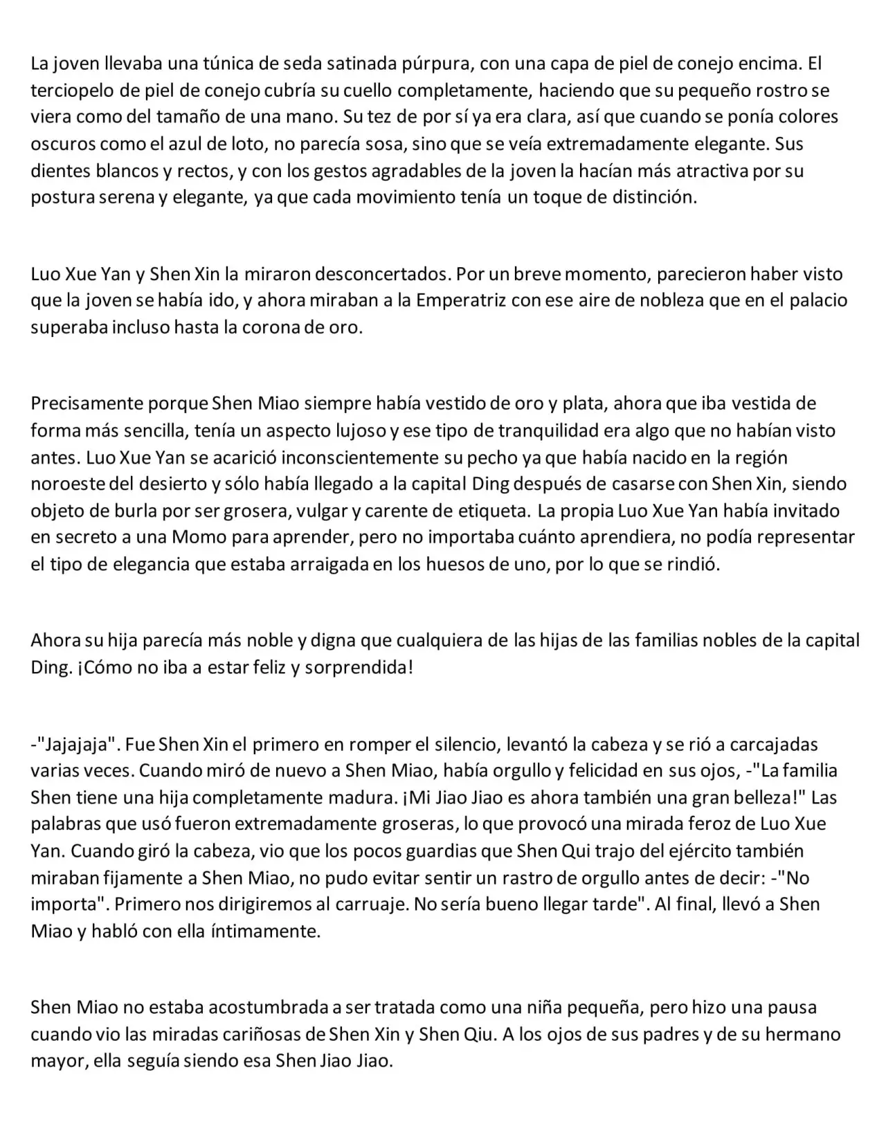 EL RENACIMIENTO DE LA MALVADA EMPERATRIZ DEL LINAJE MILITAR. (2016) - Capítulo 76 - Página 4 - LectorTMOo