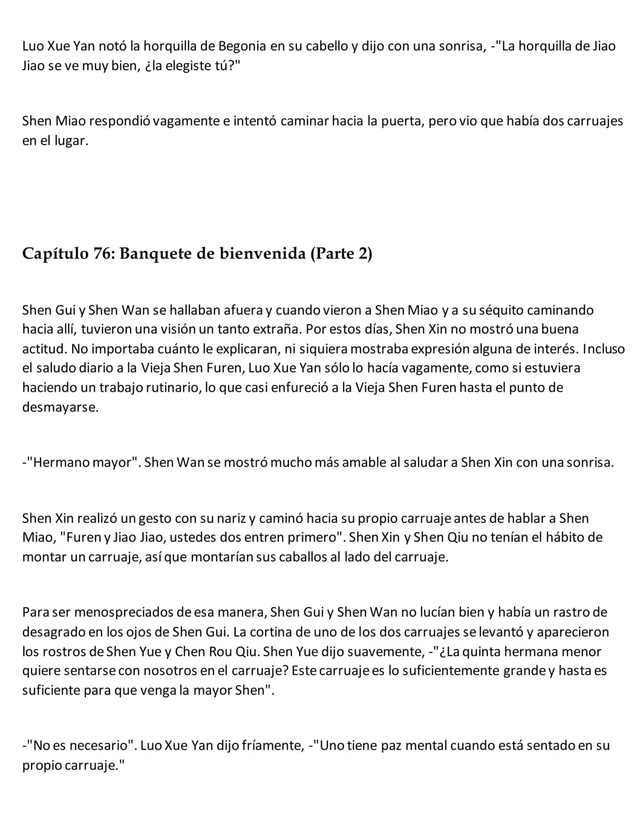 EL RENACIMIENTO DE LA MALVADA EMPERATRIZ DEL LINAJE MILITAR. (2016) - Capítulo 76 - Página 5 - LectorTMOo