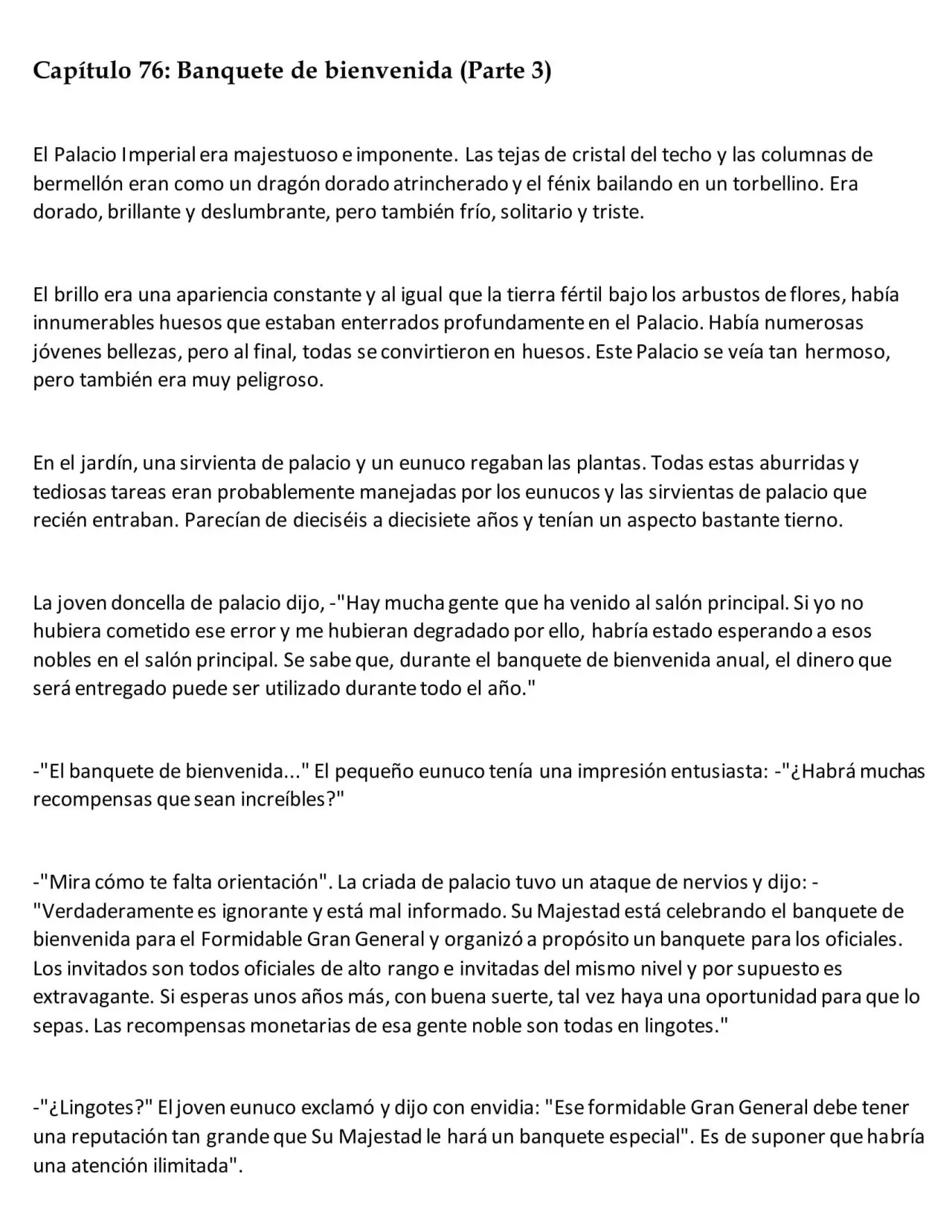 EL RENACIMIENTO DE LA MALVADA EMPERATRIZ DEL LINAJE MILITAR. (2016) - Capítulo 76 - Página 10 - LectorTMOo