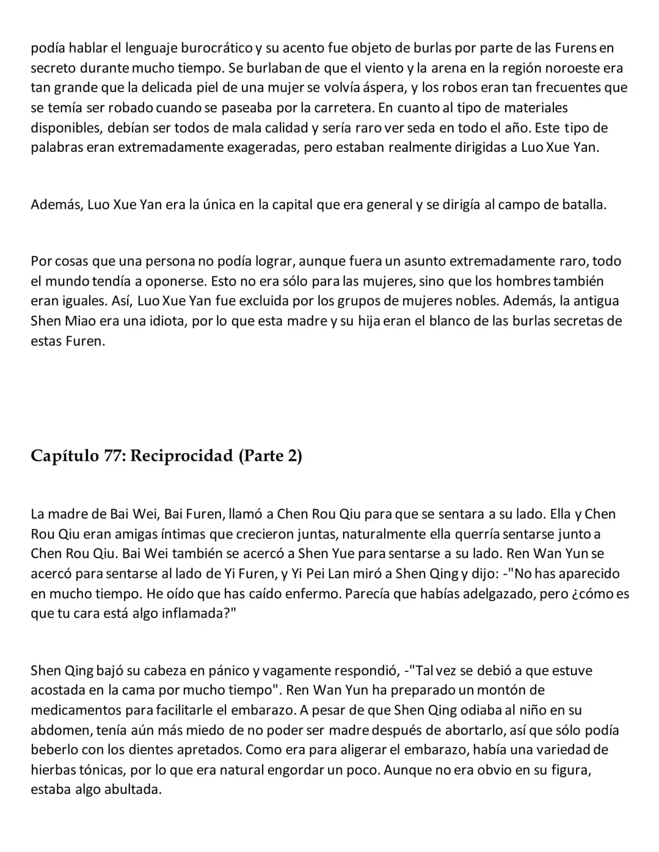 EL RENACIMIENTO DE LA MALVADA EMPERATRIZ DEL LINAJE MILITAR. (2016) - Capítulo 77 - Página 6 - LectorTMOo