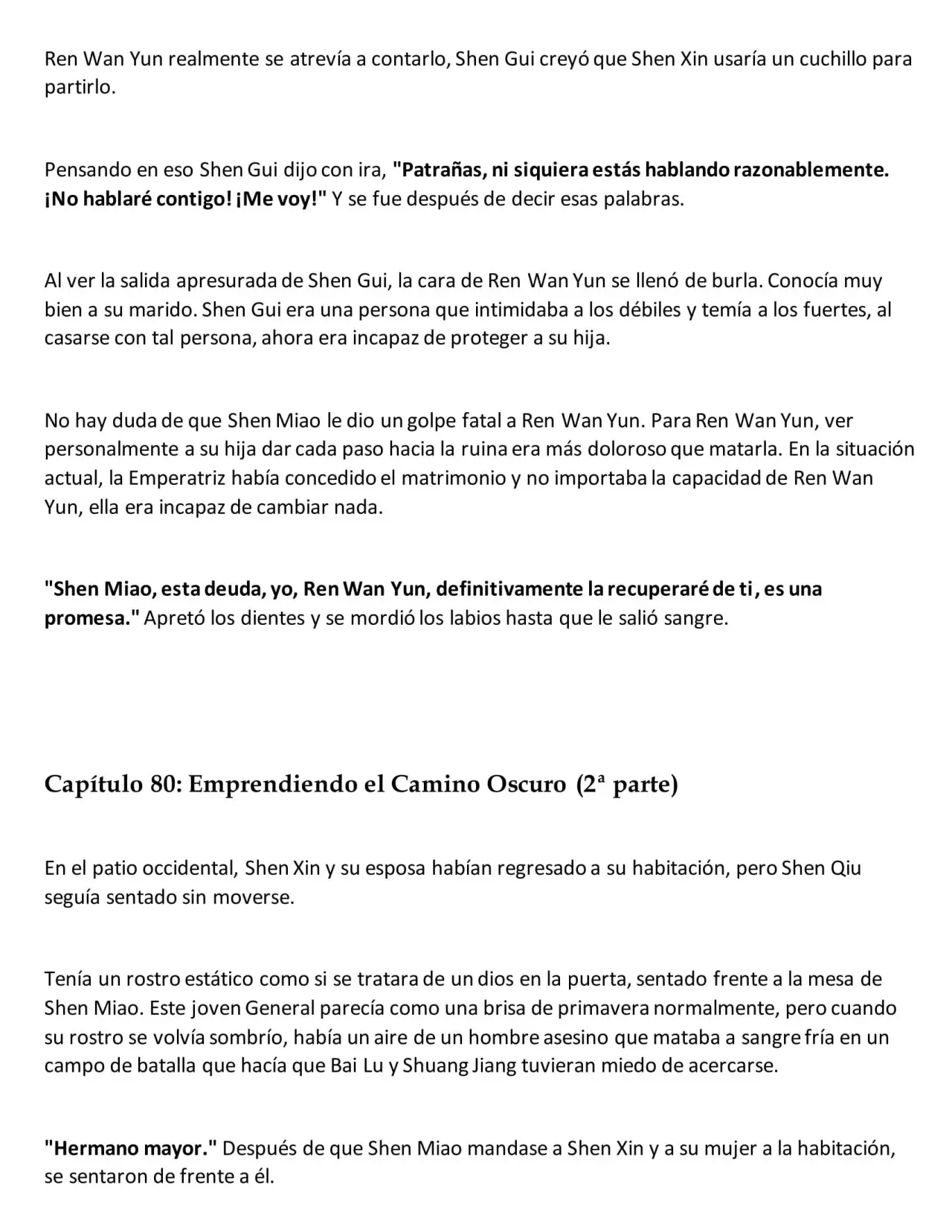 EL RENACIMIENTO DE LA MALVADA EMPERATRIZ DEL LINAJE MILITAR. (2016) - Capítulo 80 - Página 7 - LectorTMOo