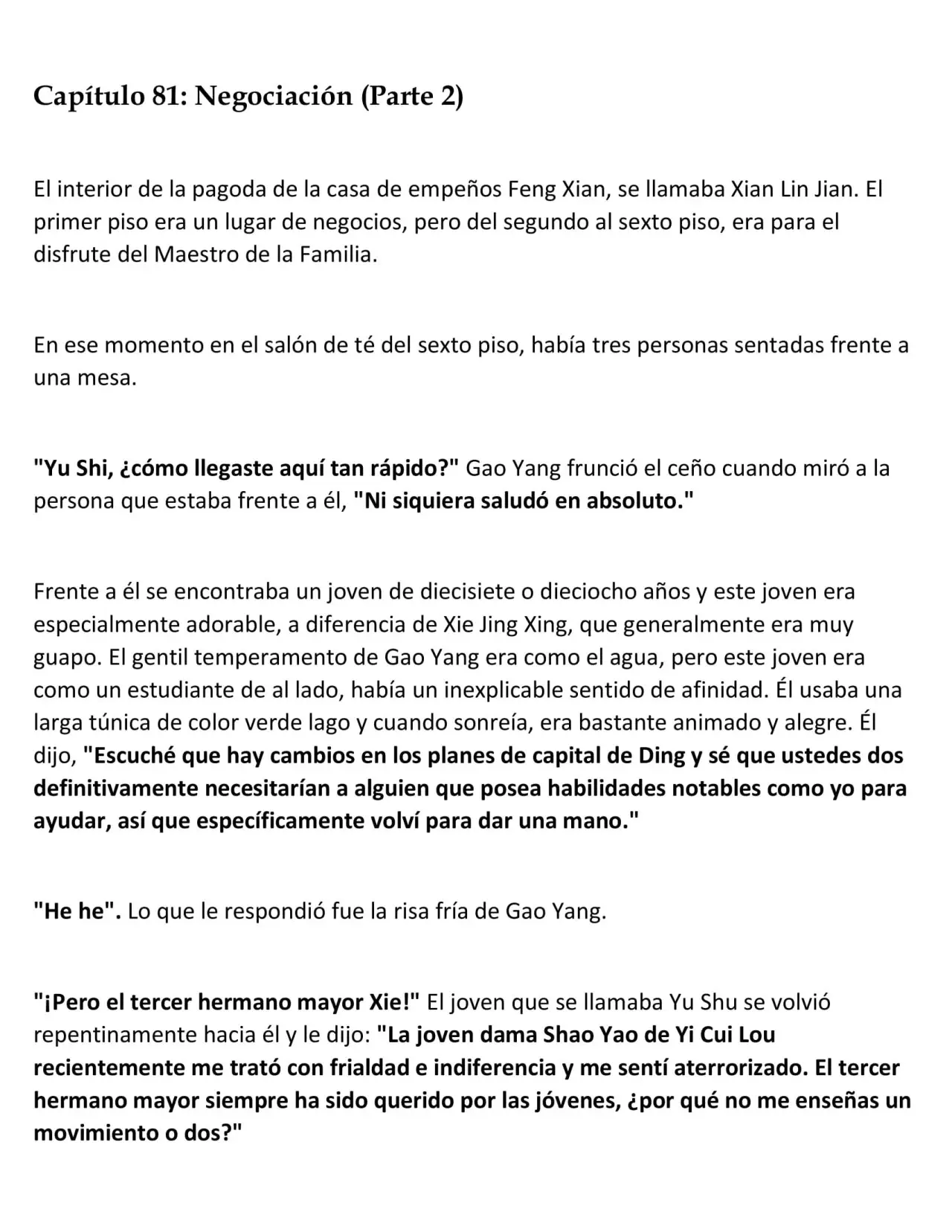 EL RENACIMIENTO DE LA MALVADA EMPERATRIZ DEL LINAJE MILITAR. (2016) - Capítulo 81 - Página 8 - LectorTMOo