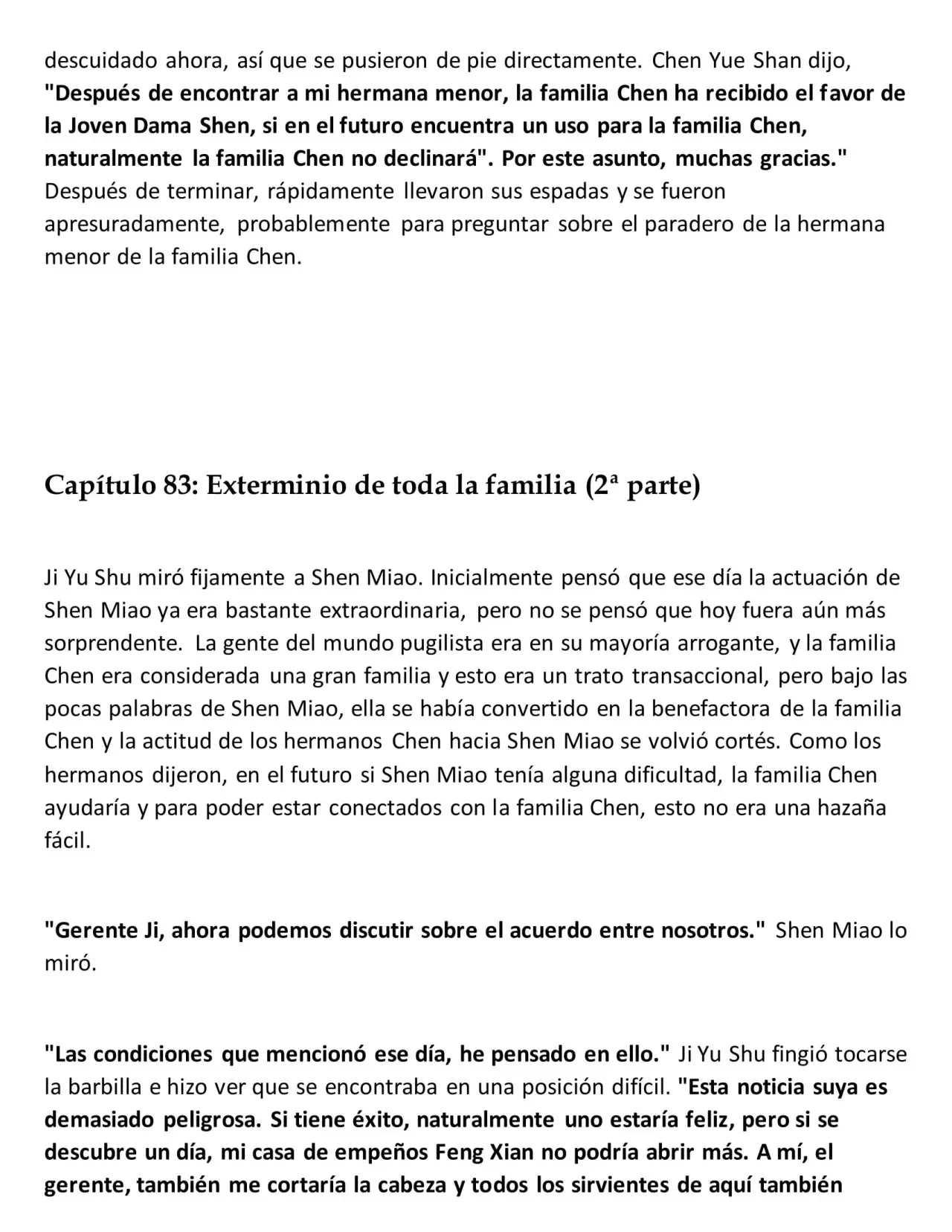 EL RENACIMIENTO DE LA MALVADA EMPERATRIZ DEL LINAJE MILITAR. (2016) - Capítulo 83 - Página 9 - LectorTMOo