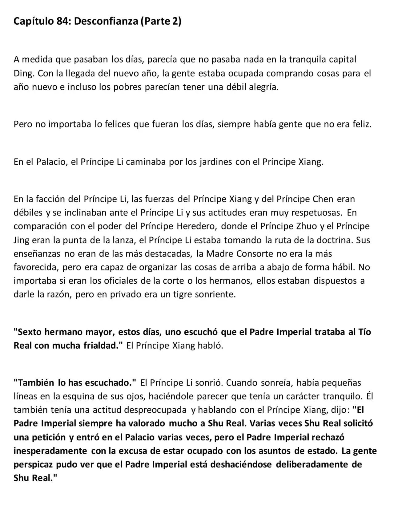 EL RENACIMIENTO DE LA MALVADA EMPERATRIZ DEL LINAJE MILITAR. (2016) - Capítulo 84 - Página 10 - LectorTMOo