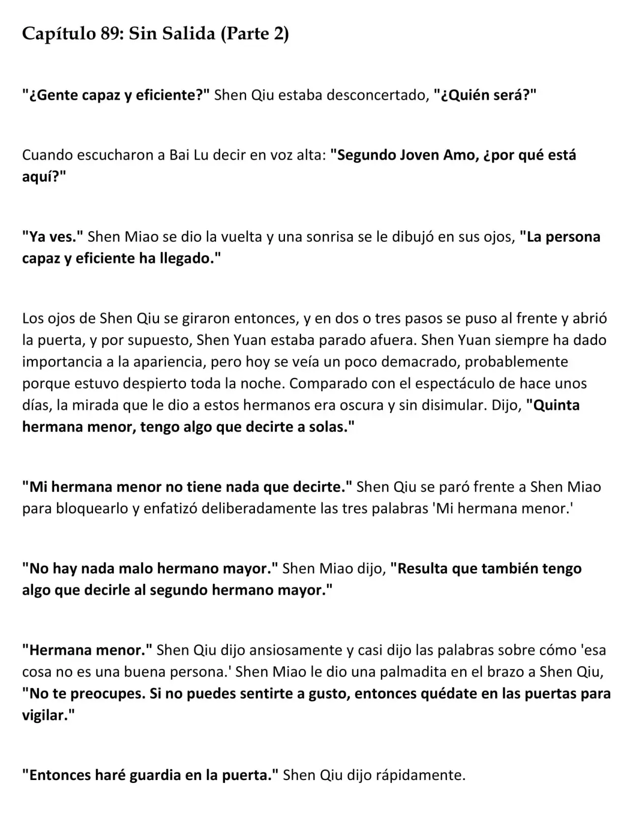 EL RENACIMIENTO DE LA MALVADA EMPERATRIZ DEL LINAJE MILITAR. (2016) - Capítulo 89 - Página 7 - LectorTMOo