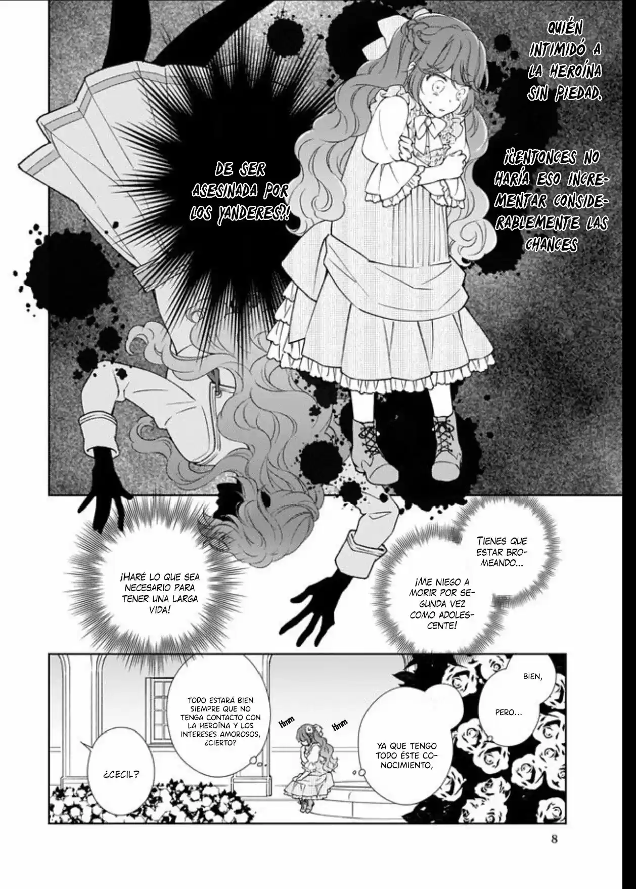 ¡El resultado de ser una reencarnada es tener una relación de maestro-sirviente con el interés amoroso que es yandere! (2019) - Capítulo 1 - Página 7 - LectorTMOo