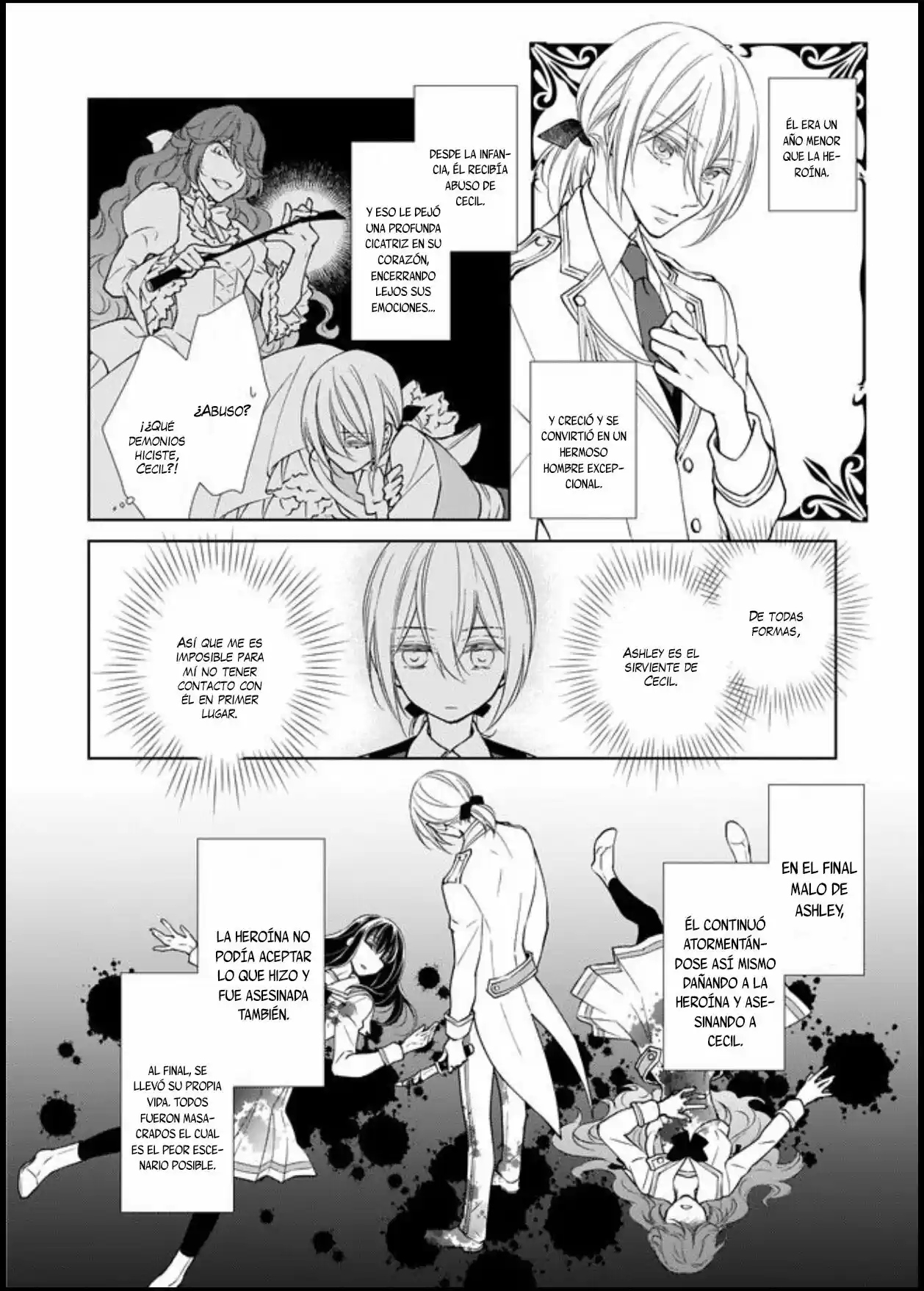 ¡El resultado de ser una reencarnada es tener una relación de maestro-sirviente con el interés amoroso que es yandere! (2019) - Capítulo 1 - Página 9 - LectorTMOo
