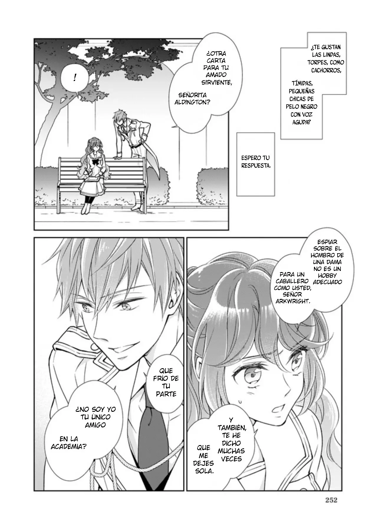 ¡El resultado de ser una reencarnada es tener una relación de maestro-sirviente con el interés amoroso que es yandere! (2019) - Capítulo 3.1 - Página 5 - LectorTMOo