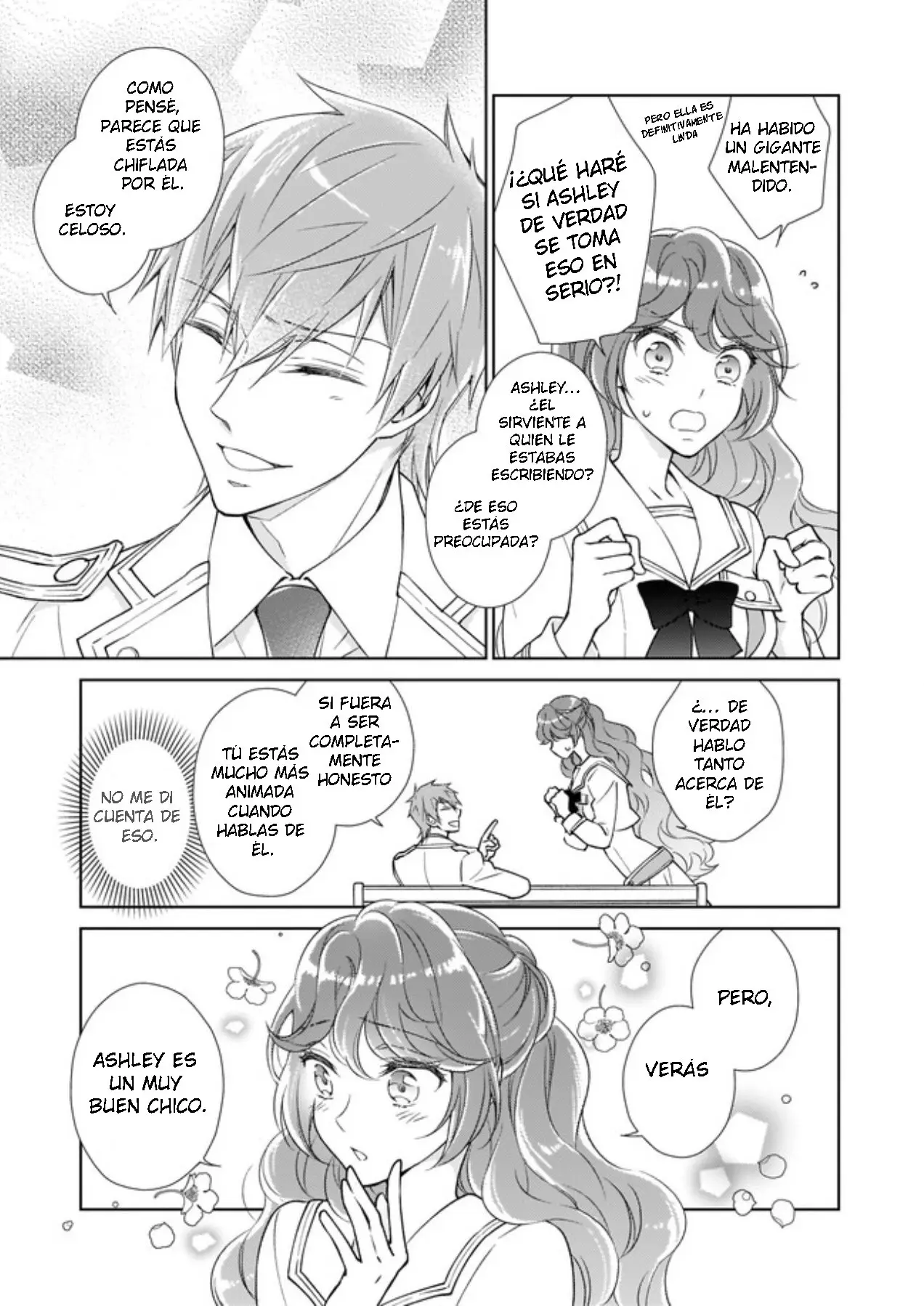 ¡El resultado de ser una reencarnada es tener una relación de maestro-sirviente con el interés amoroso que es yandere! (2019) - Capítulo 3.1 - Página 8 - LectorTMOo