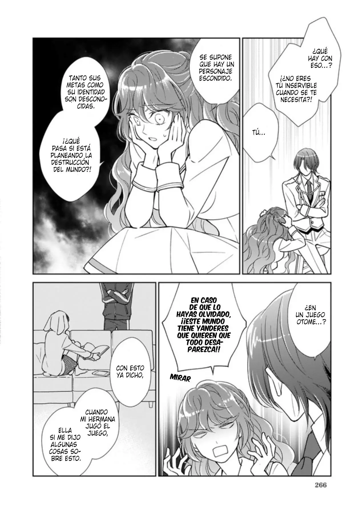 ¡El resultado de ser una reencarnada es tener una relación de maestro-sirviente con el interés amoroso que es yandere! (2019) - Capítulo 3.2 - Página 8 - LectorTMOo
