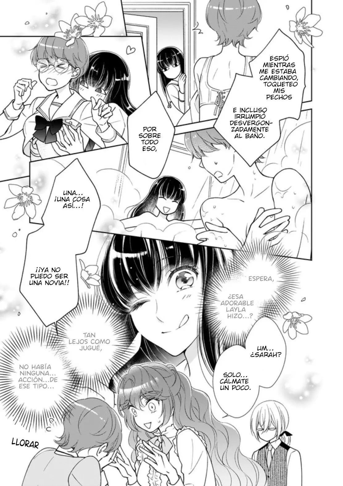 ¡El resultado de ser una reencarnada es tener una relación de maestro-sirviente con el interés amoroso que es yandere! (2019) - Capítulo 4.2 - Página 8 - LectorTMOo