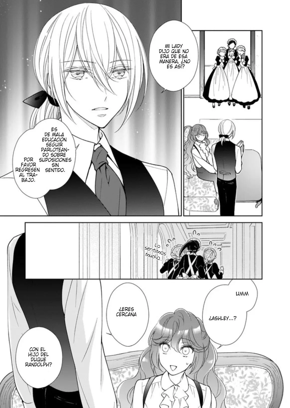 ¡El resultado de ser una reencarnada es tener una relación de maestro-sirviente con el interés amoroso que es yandere! (2019) - Capítulo 4 - Página 8 - LectorTMOo