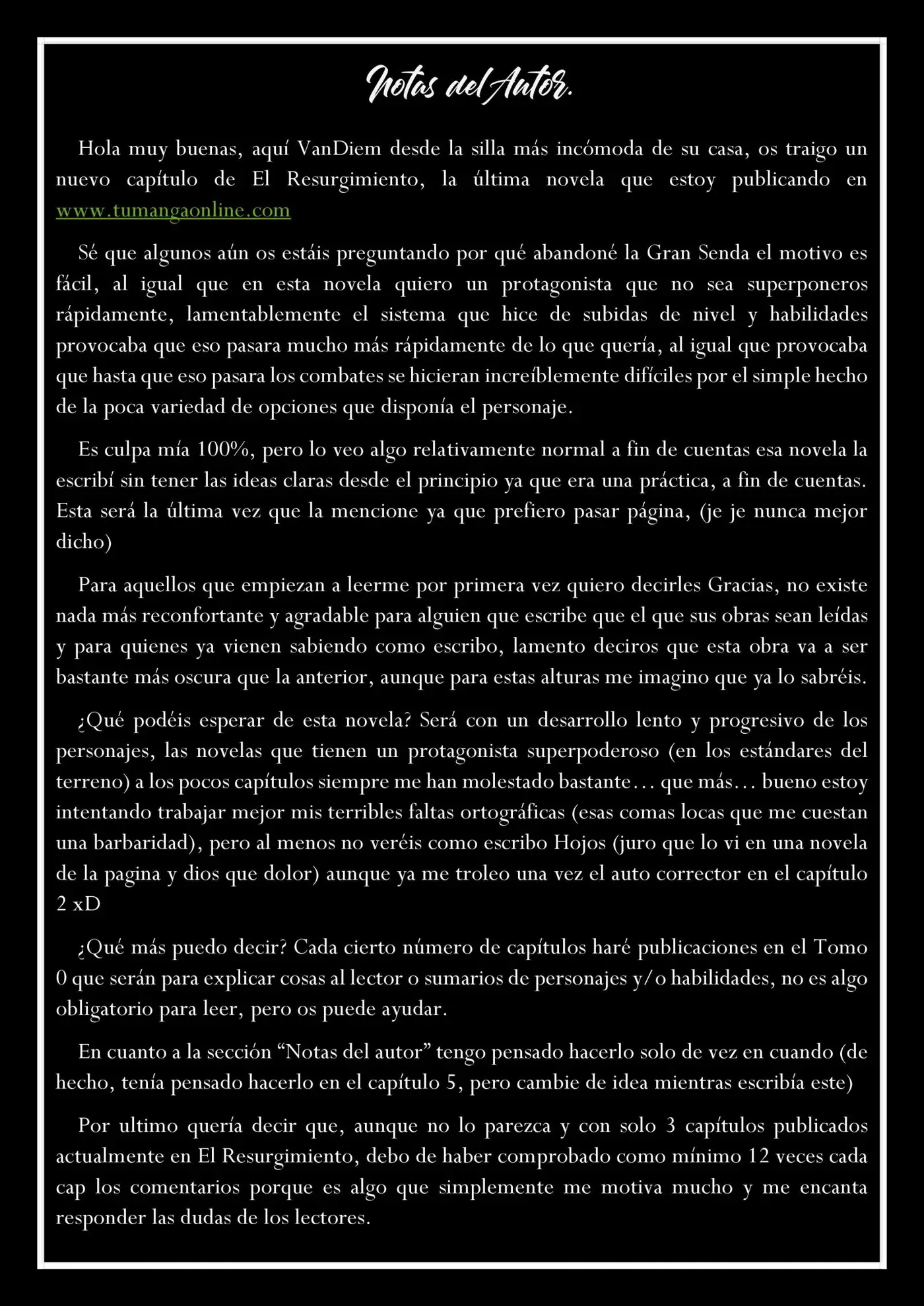 El Resurgimiento (2018) - Capítulo 4 - Página 8 - LectorTMOo